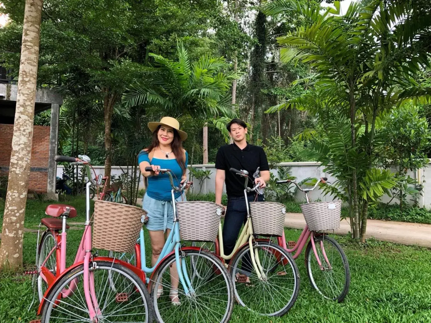 Guests in Baan Suan Leelawadee Resort Nan