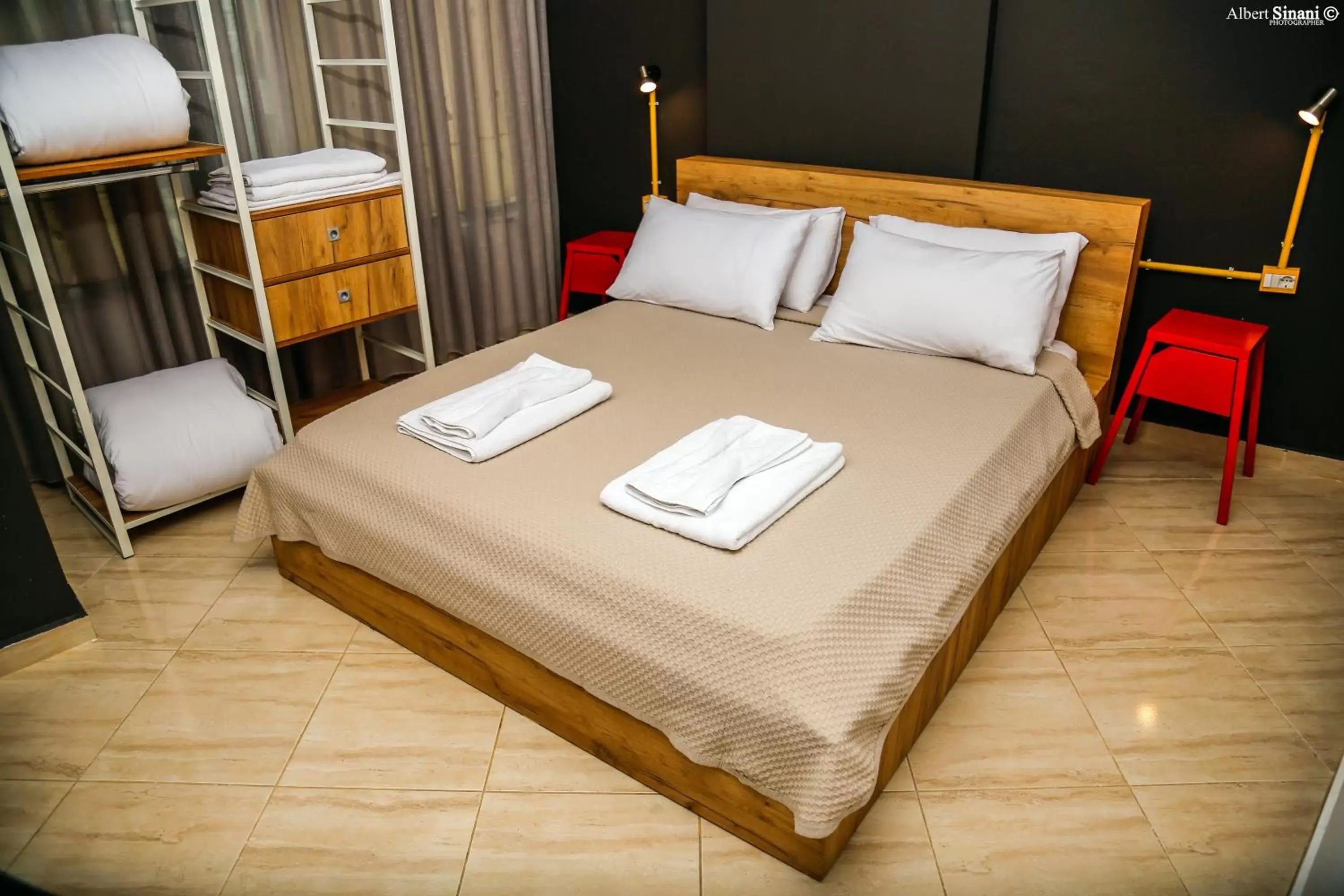 Bed in Arc Hotel Tirana