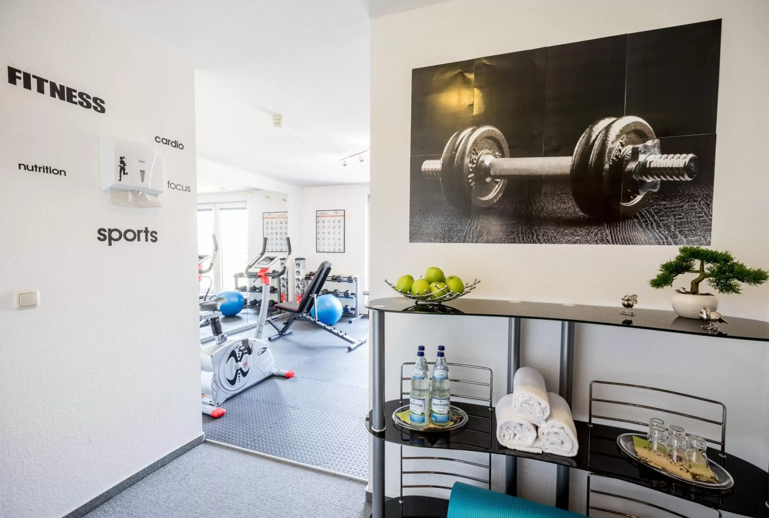 Fitness centre/facilities in Hotel Stadtfeld