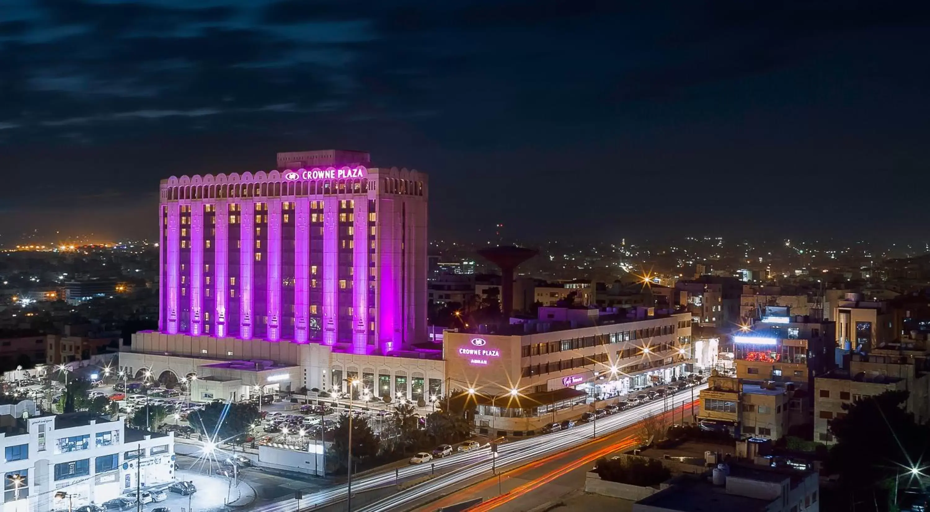 Property building in Crowne Plaza Amman, an IHG Hotel