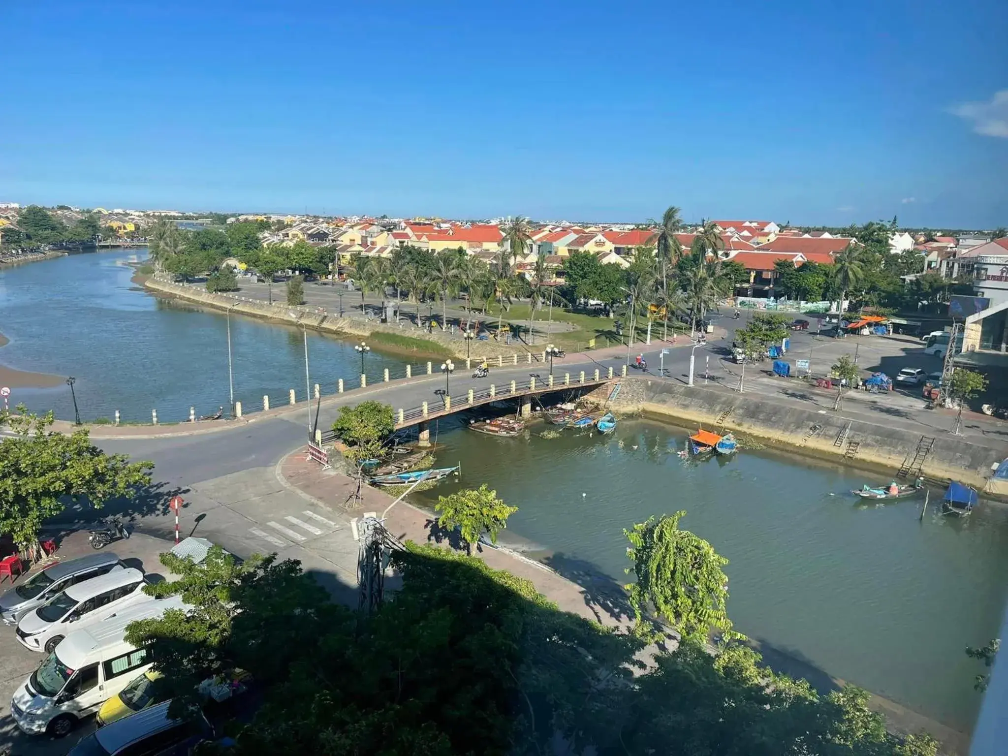 Property building, Bird's-eye View in River Suites Hoi An