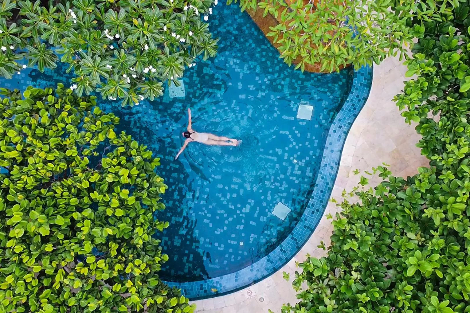 Bird's eye view in Grand Hyatt Bali