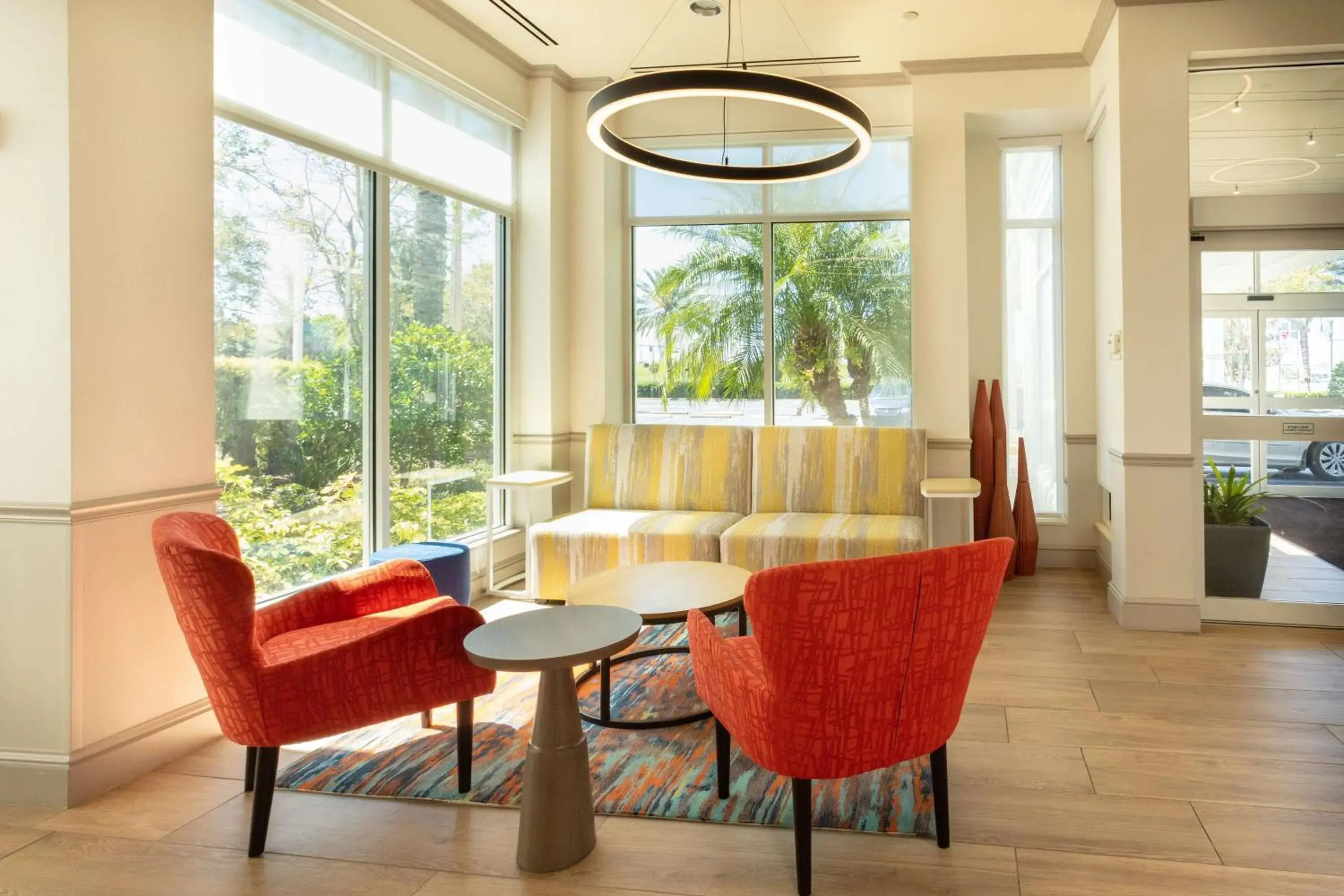 Lobby or reception, Seating Area in Hilton Garden Inn Daytona Beach Airport