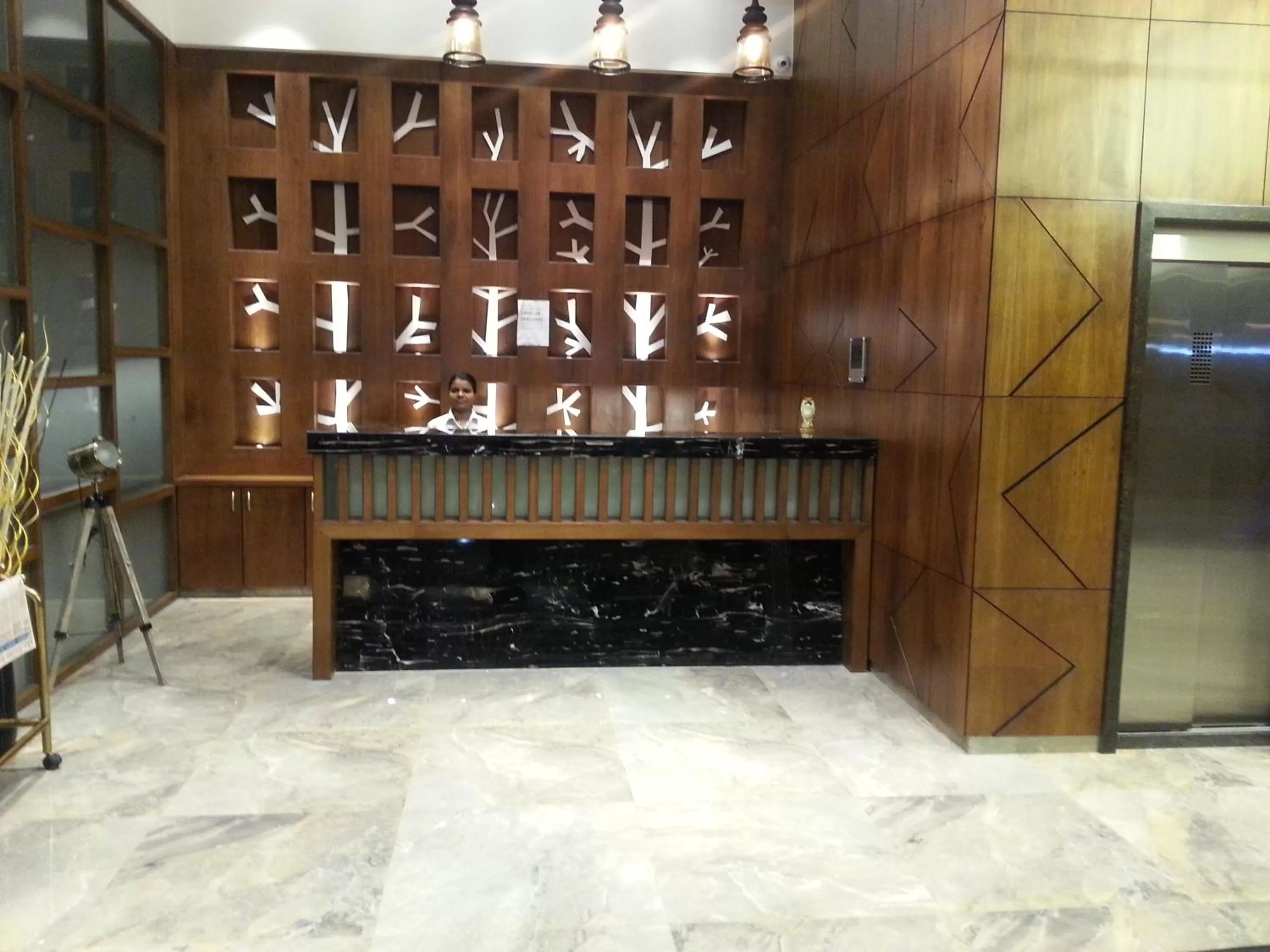 Lobby or reception in Hotel Aurus