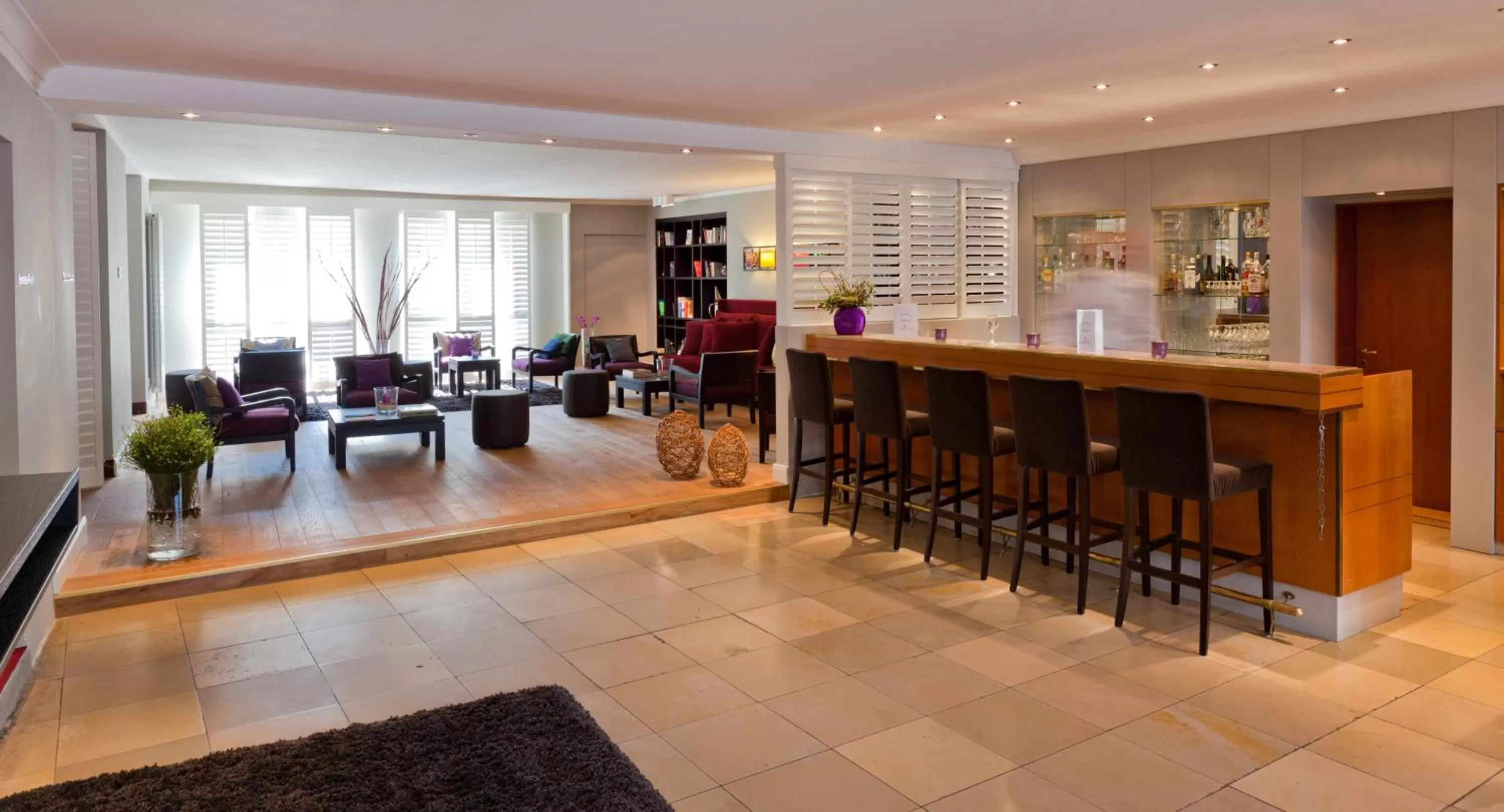 Lounge or bar in Hotel Wetterstein