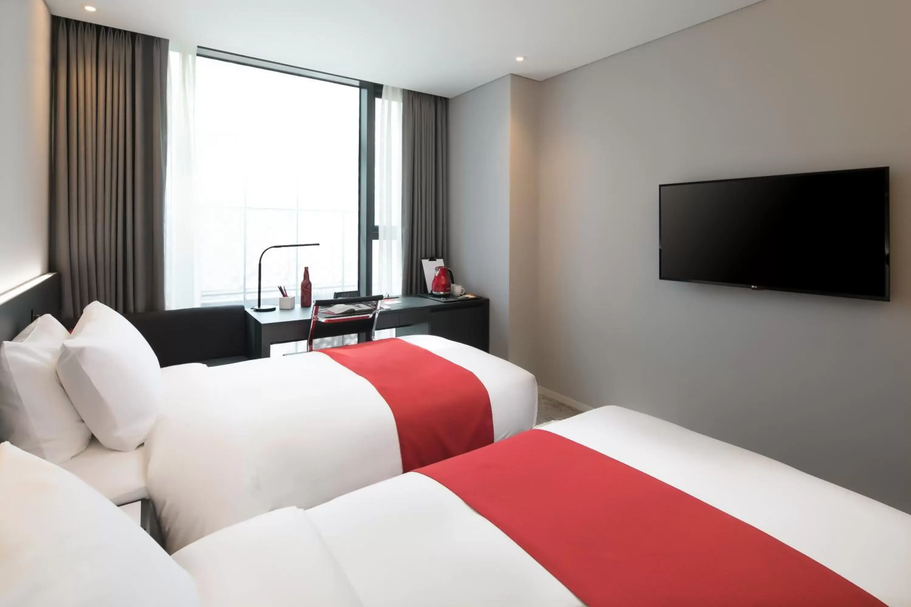 Bedroom, Bed in Aiden by Best Western Cheongdam