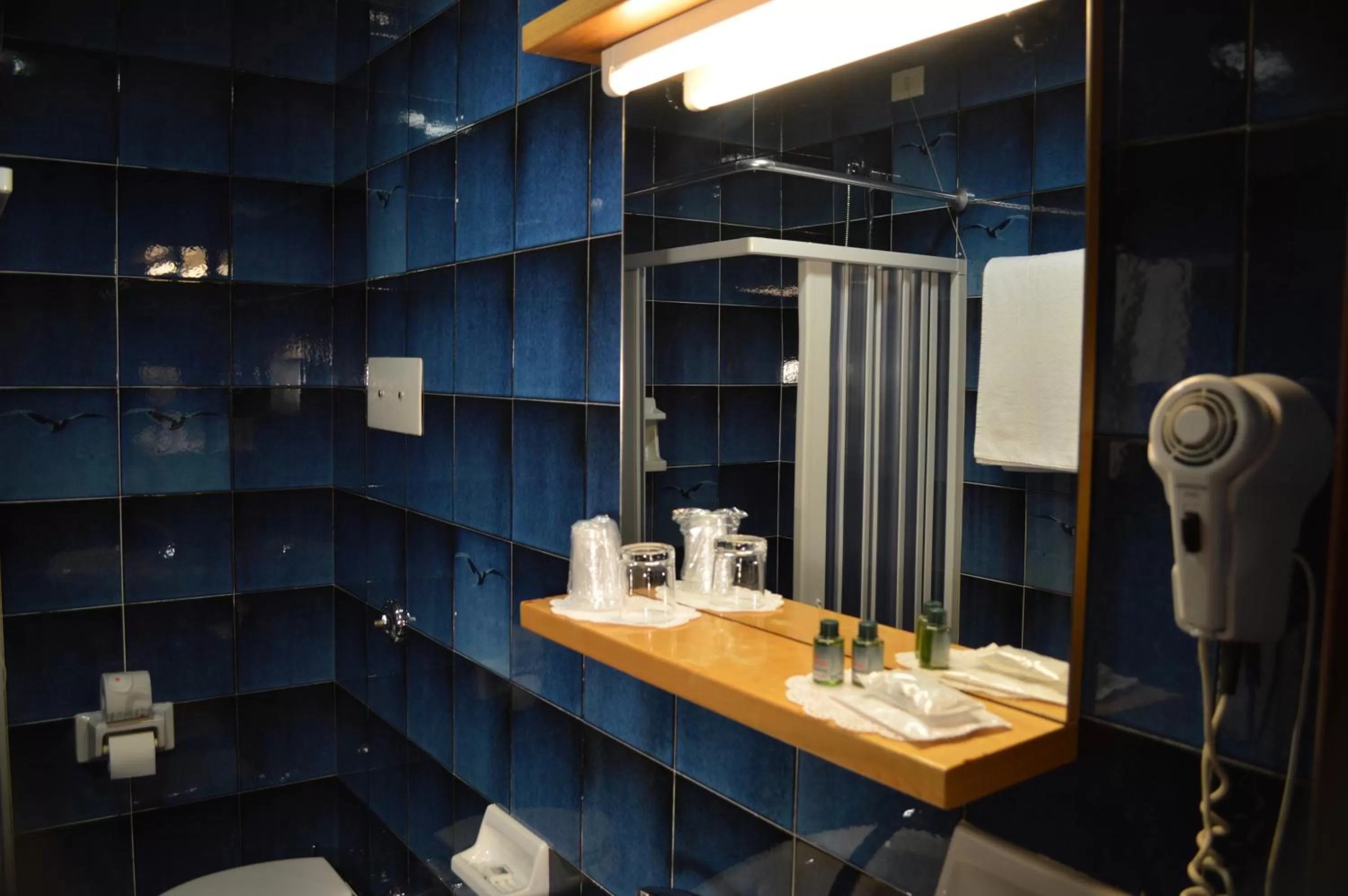 Bathroom in Hotel Sagittario