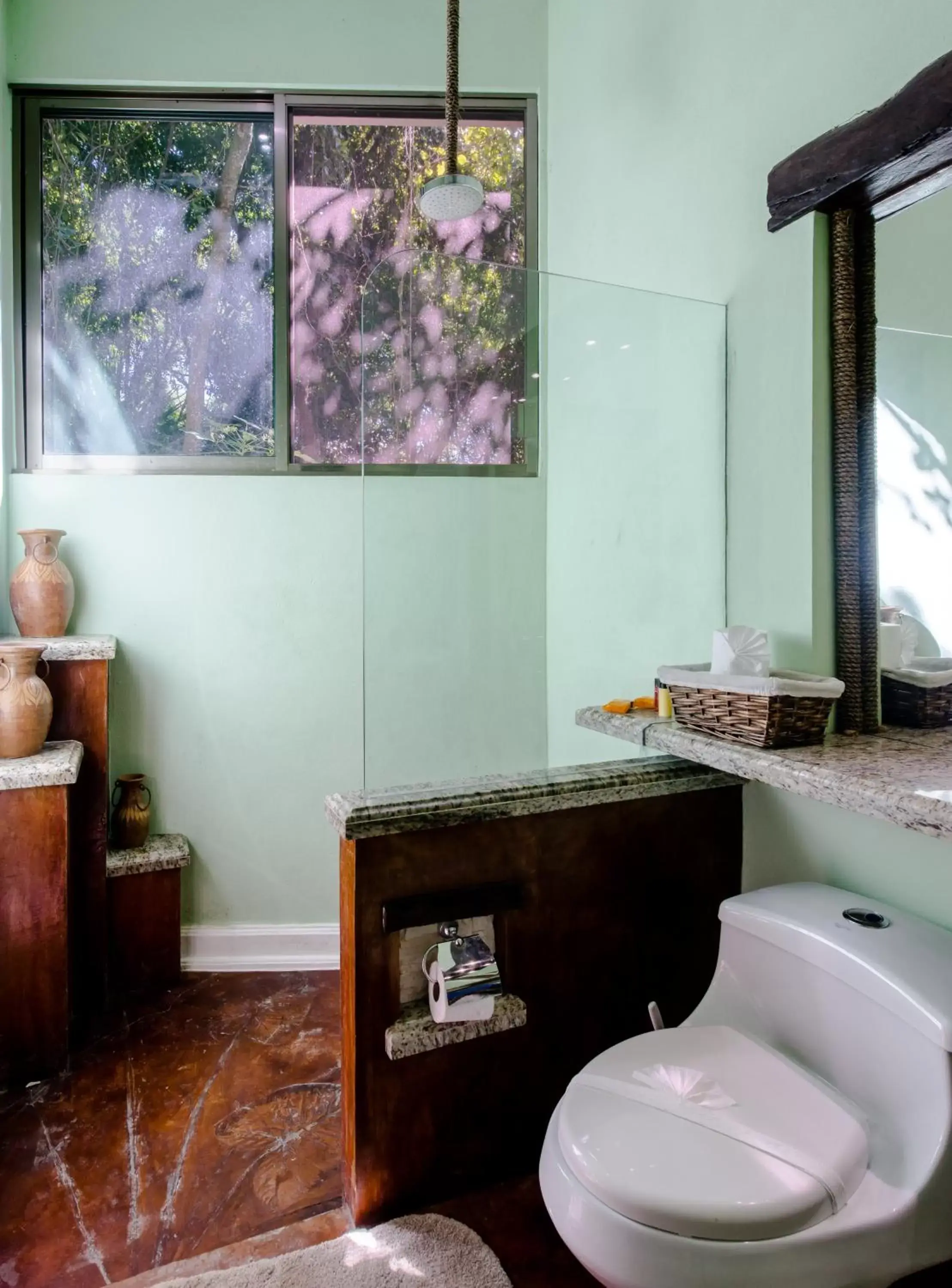 Bathroom in Hacienda Xcaret