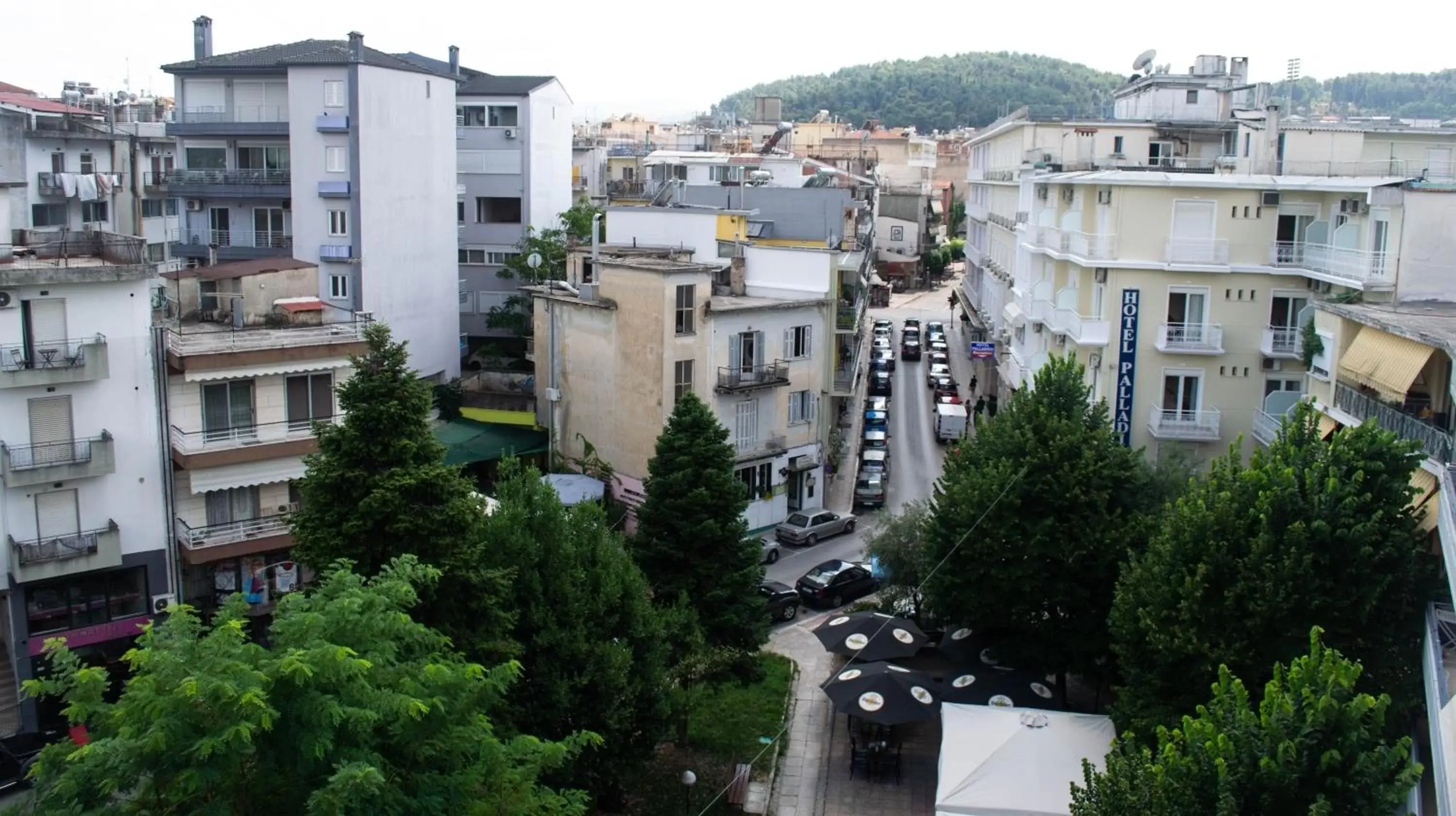 Balcony/Terrace in Egnatia Hotel