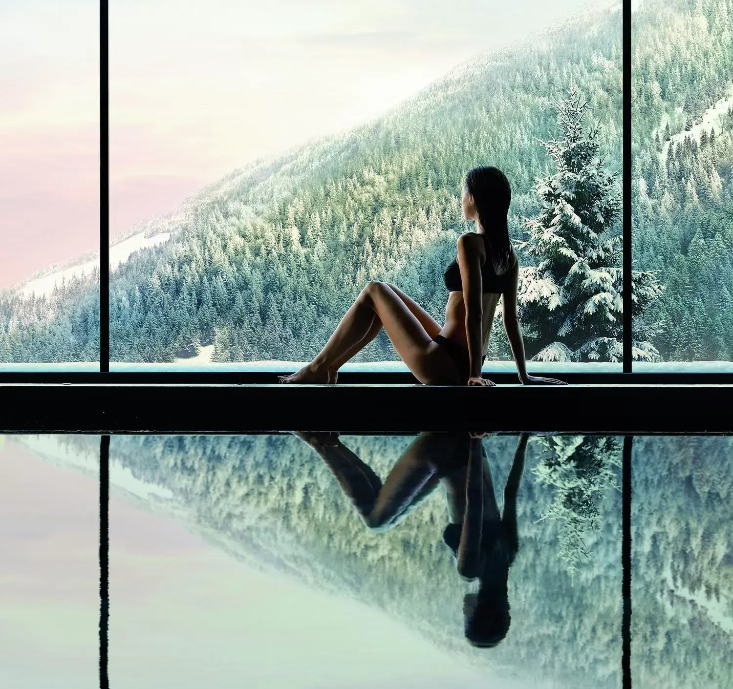 Spa and wellness centre/facilities in Lefay Resort & SPA Dolomiti