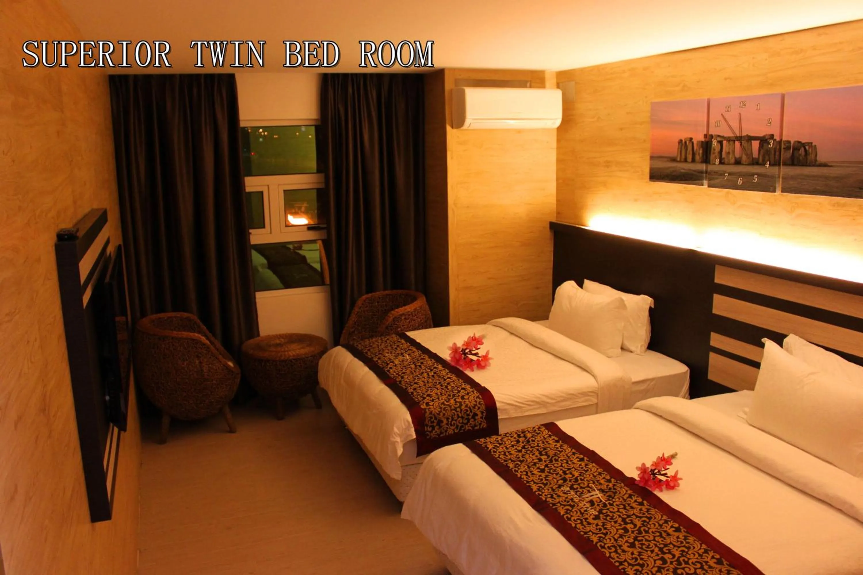 Bed in Hotel Time Boutique Nilai