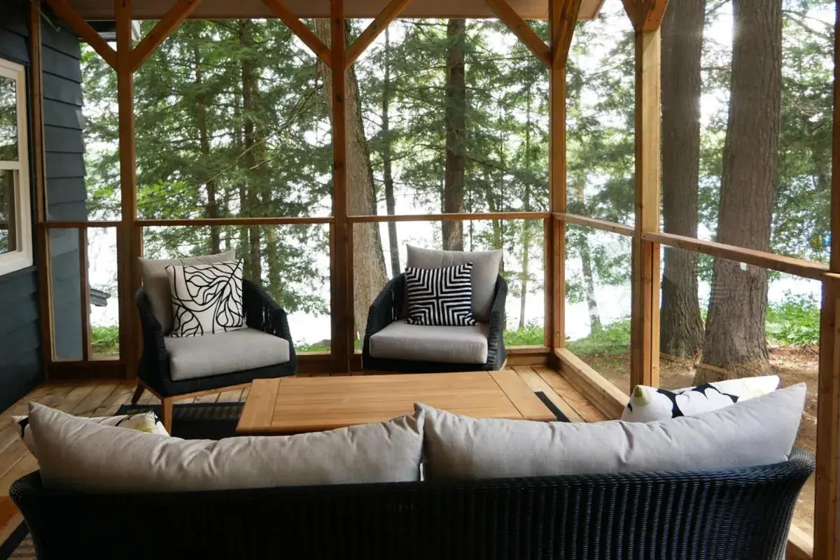 Seating Area in Walker Lake Resort