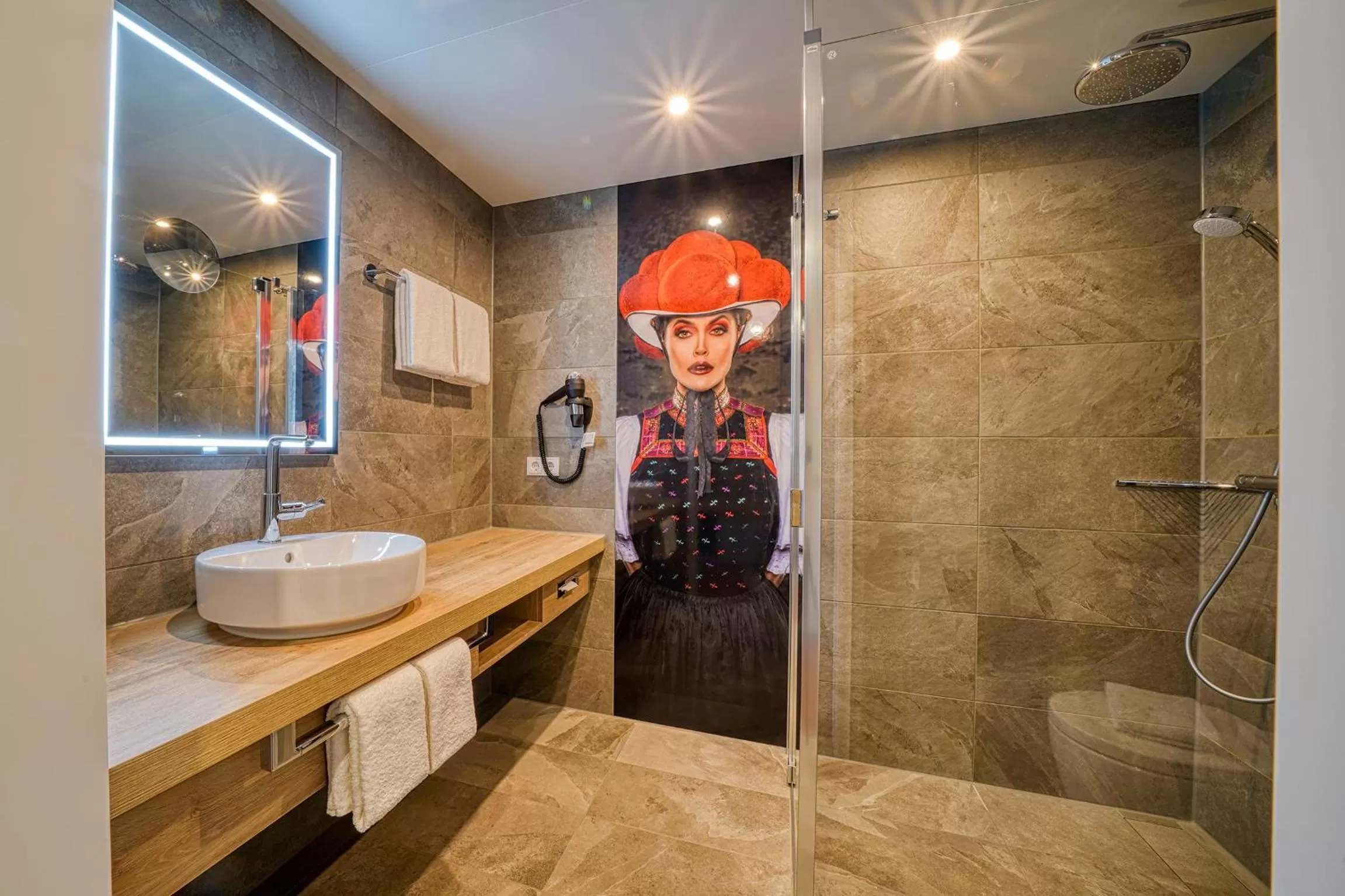 Bathroom in Vienna House Easy by Wyndham Freiburg City