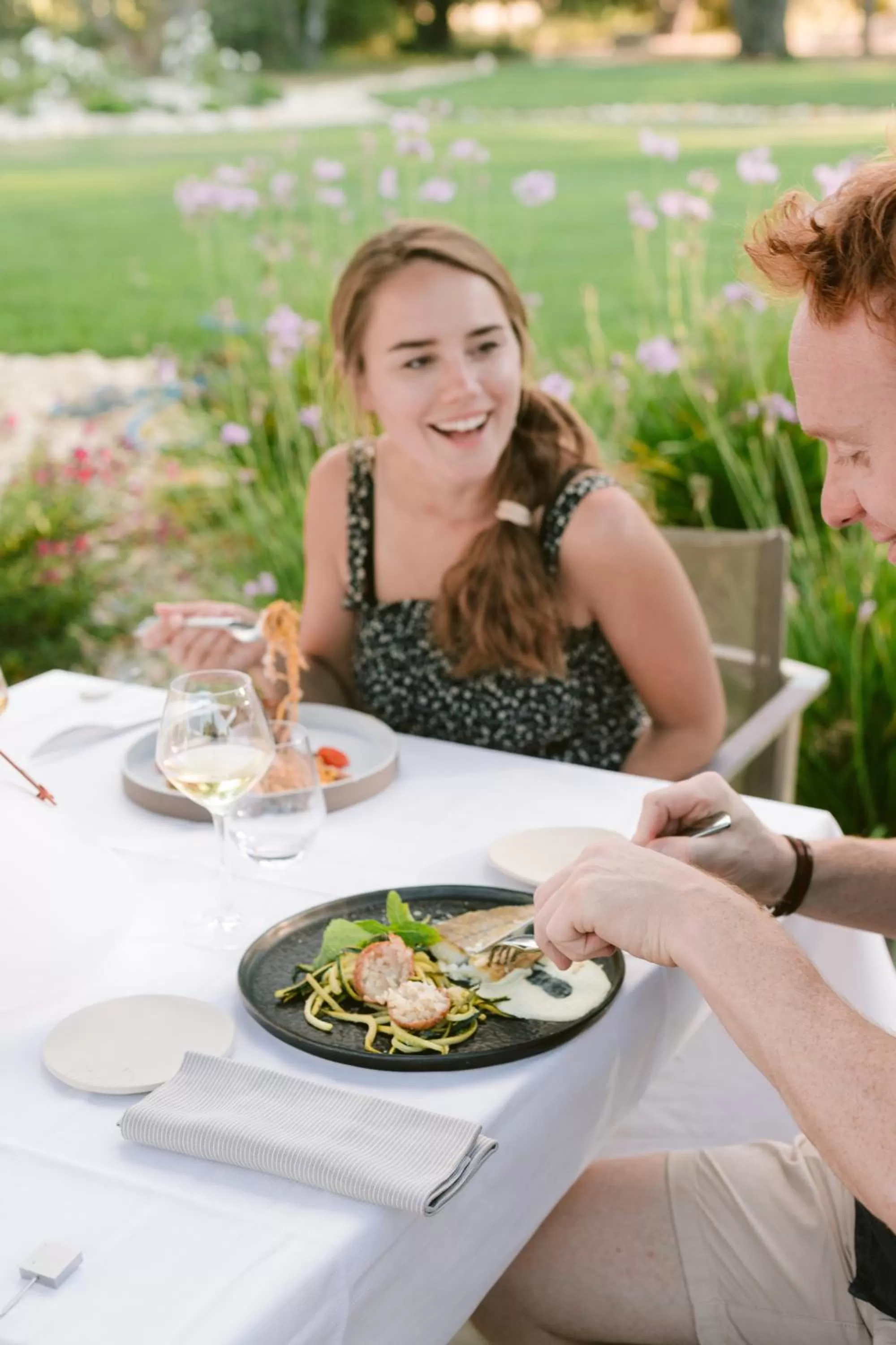 Restaurant/places to eat in Domaine la Pierre Blanche