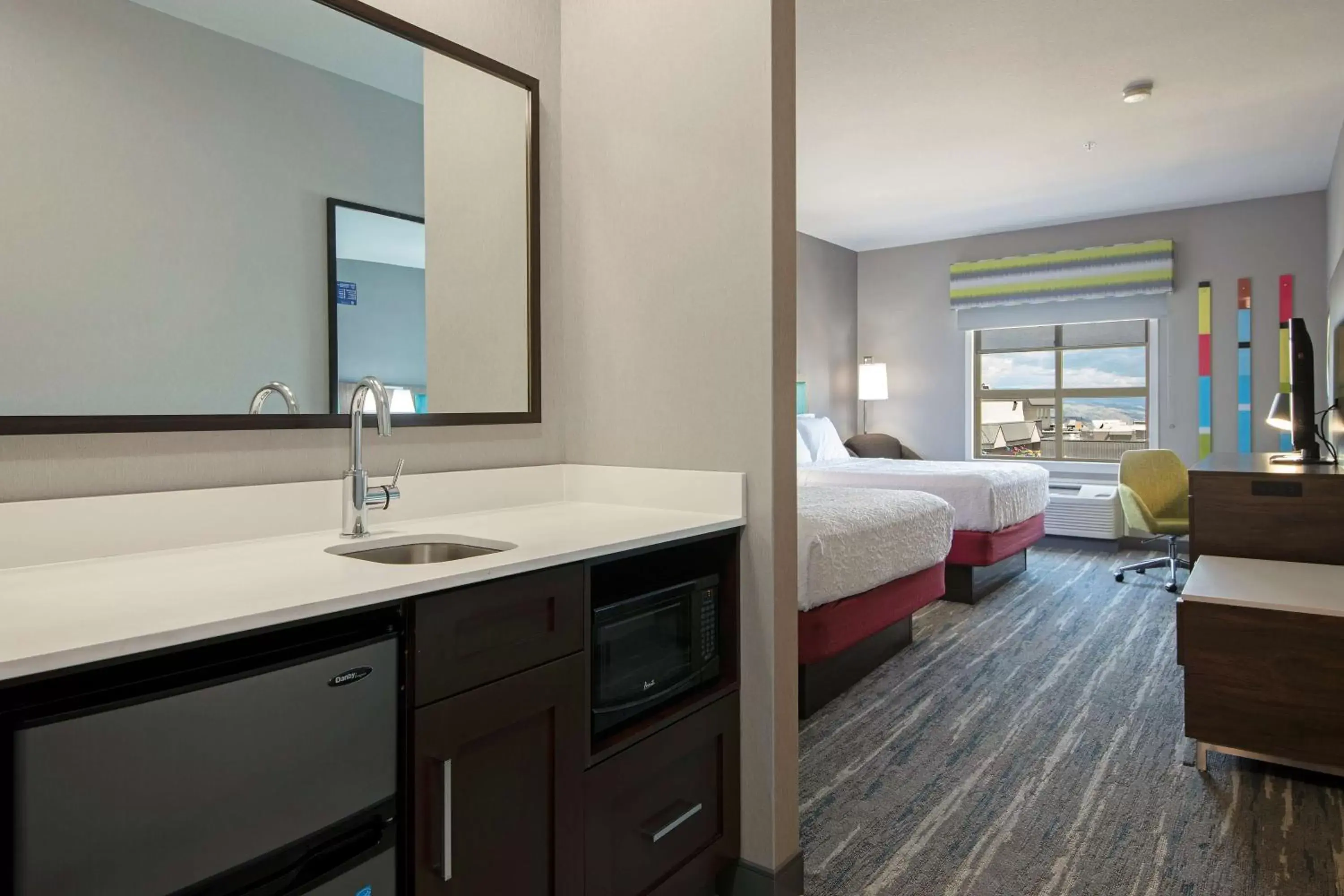 Photo of the whole room, Bathroom in Hampton Inn by Hilton Kamloops