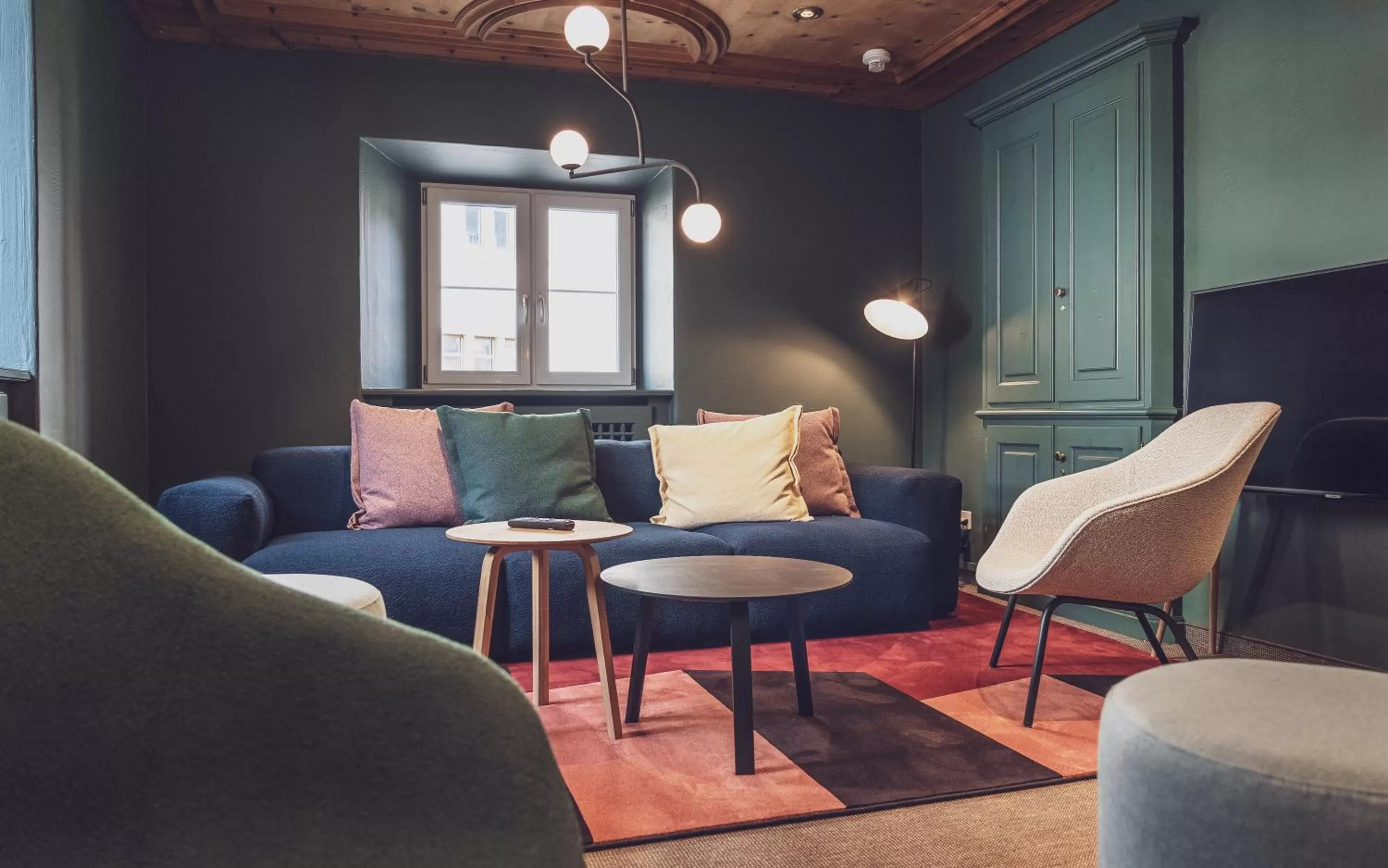 Lobby or reception in Hotel Davoserhof by Mountain Hotels