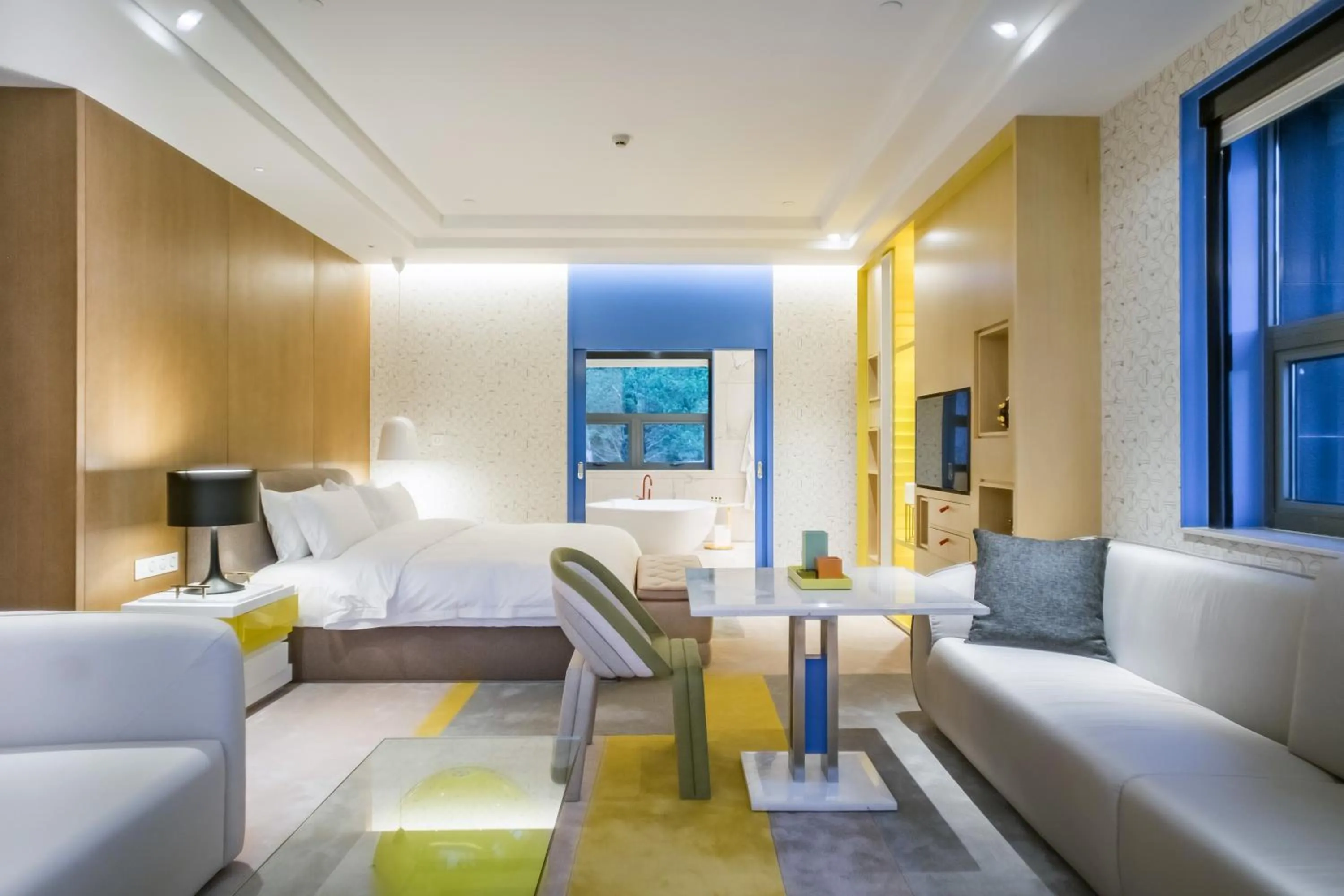 Bed in The Sifang Hotel Nanjing, Autograph Collection