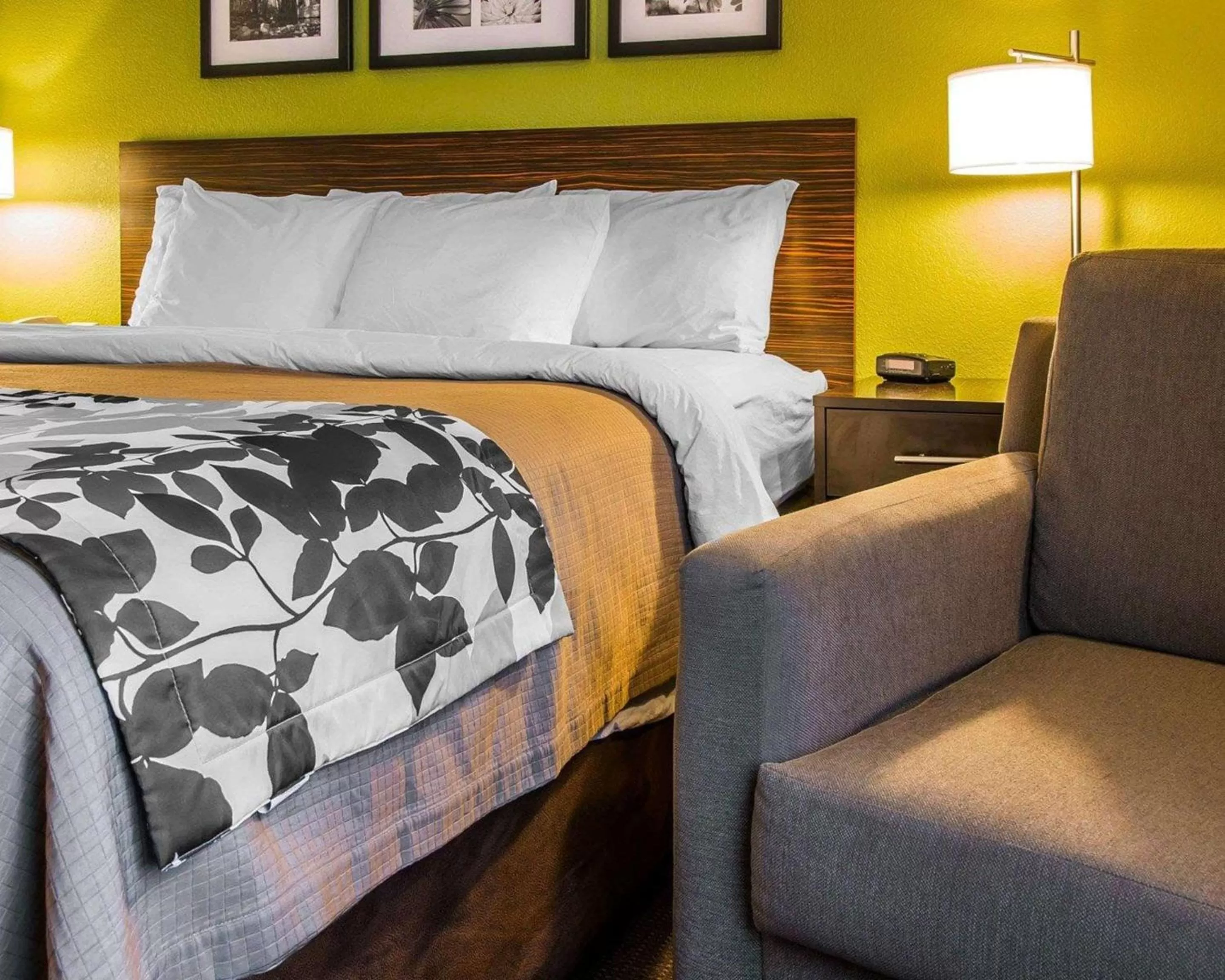 Photo of the whole room, Bed in Sleep Inn