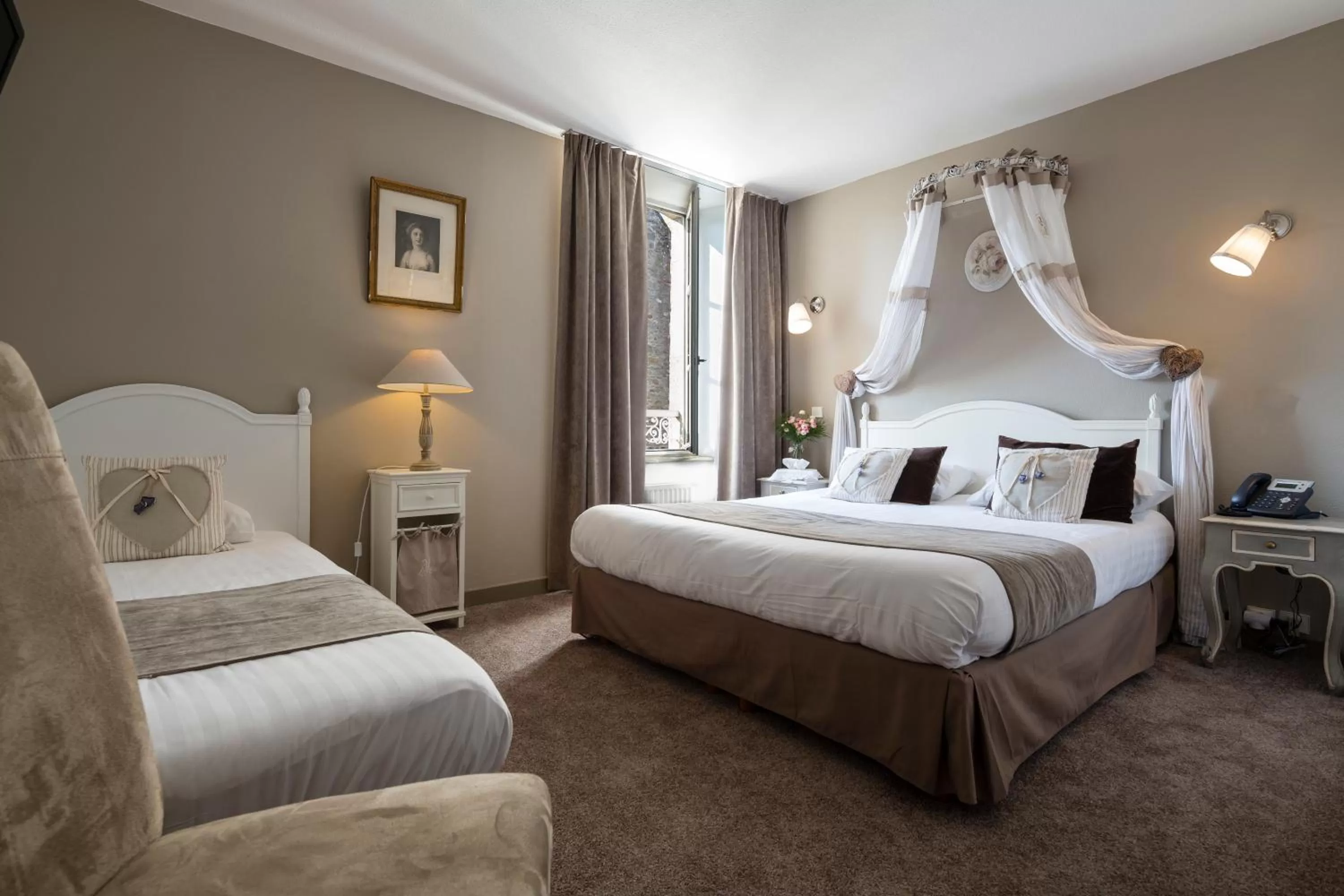 Bed in Hotel Arvor - O'Lodges by Arvor