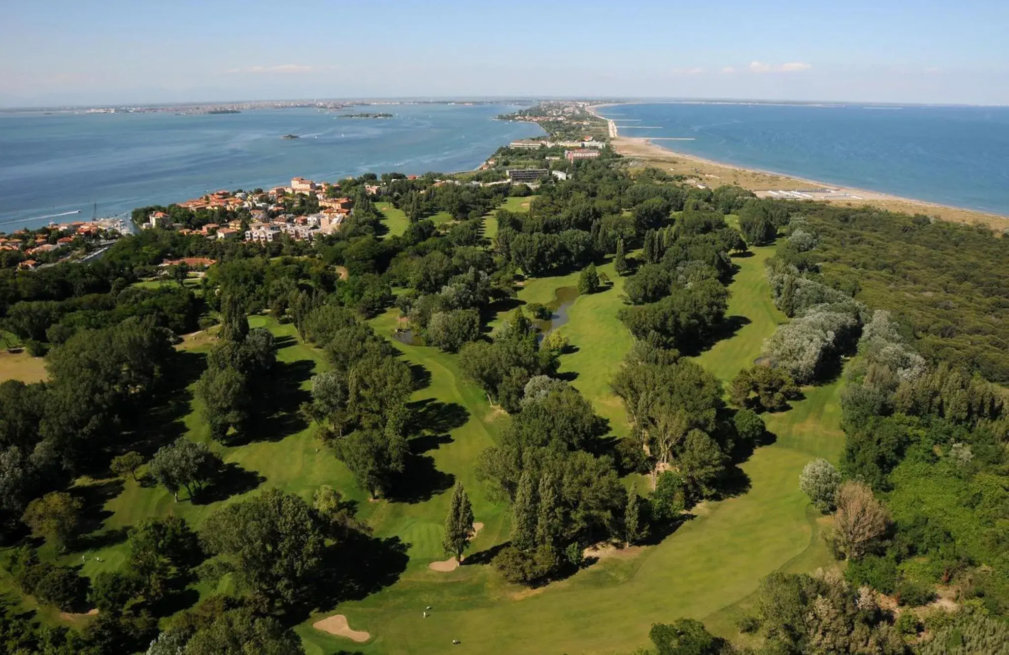 Golfcourse, Bird's-eye View in Ausonia Hungaria Wellness & Lifestyle