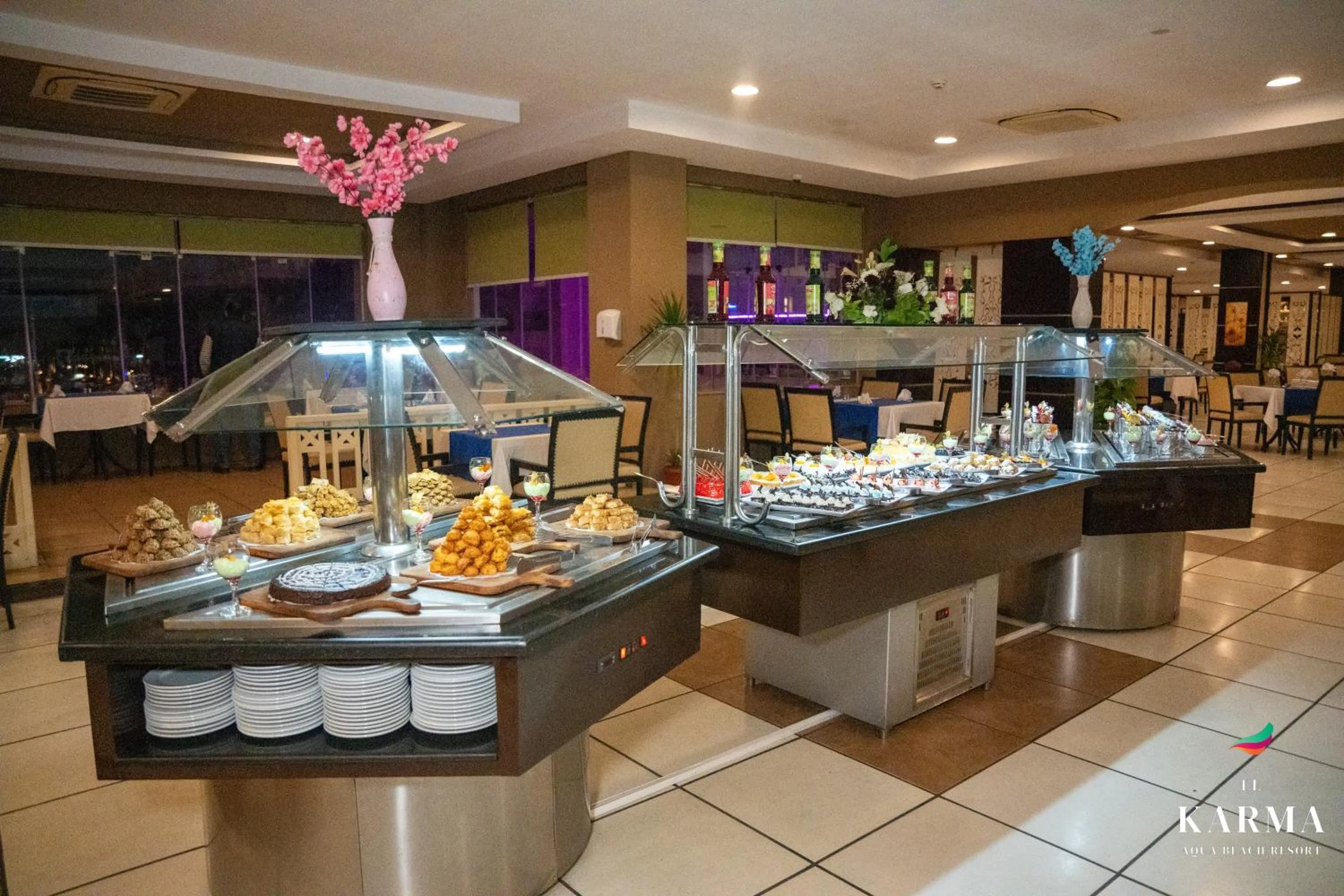 Restaurant/places to eat in El Karma Beach Resort & Aqua Park - Hurghada