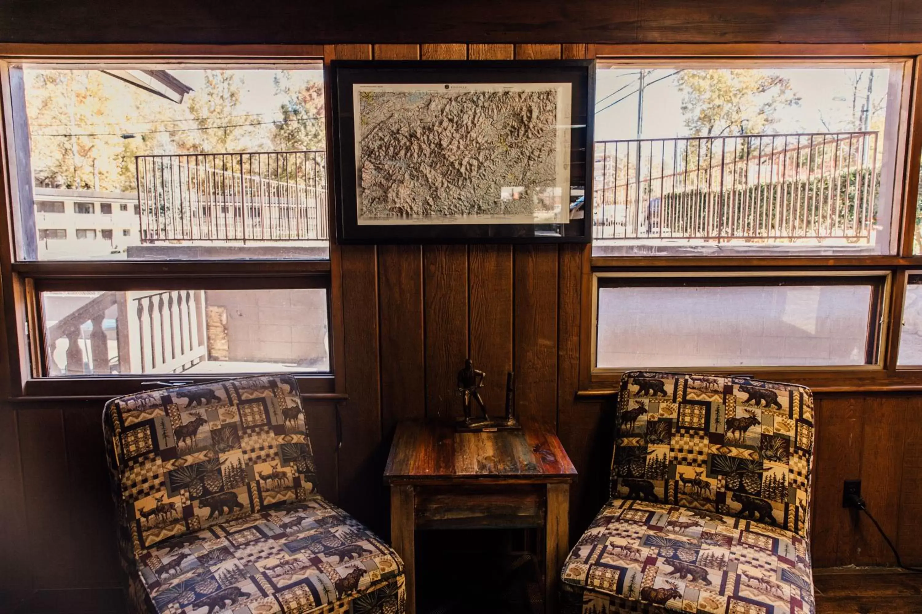 Lobby or reception, Bed in Brookside Lodge