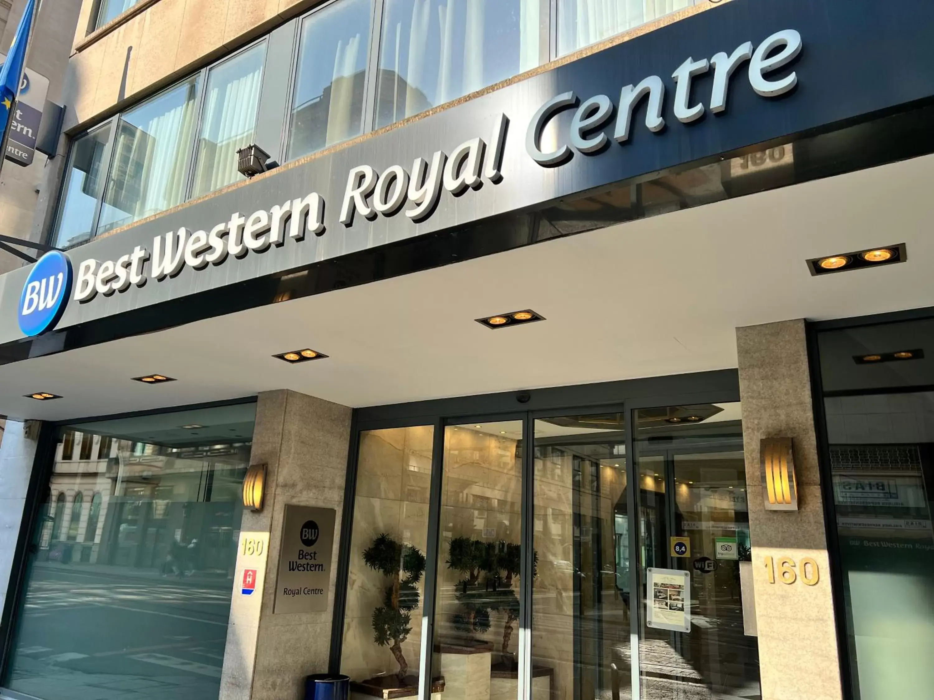 Facade/entrance in Best Western Hotel Royal Centre