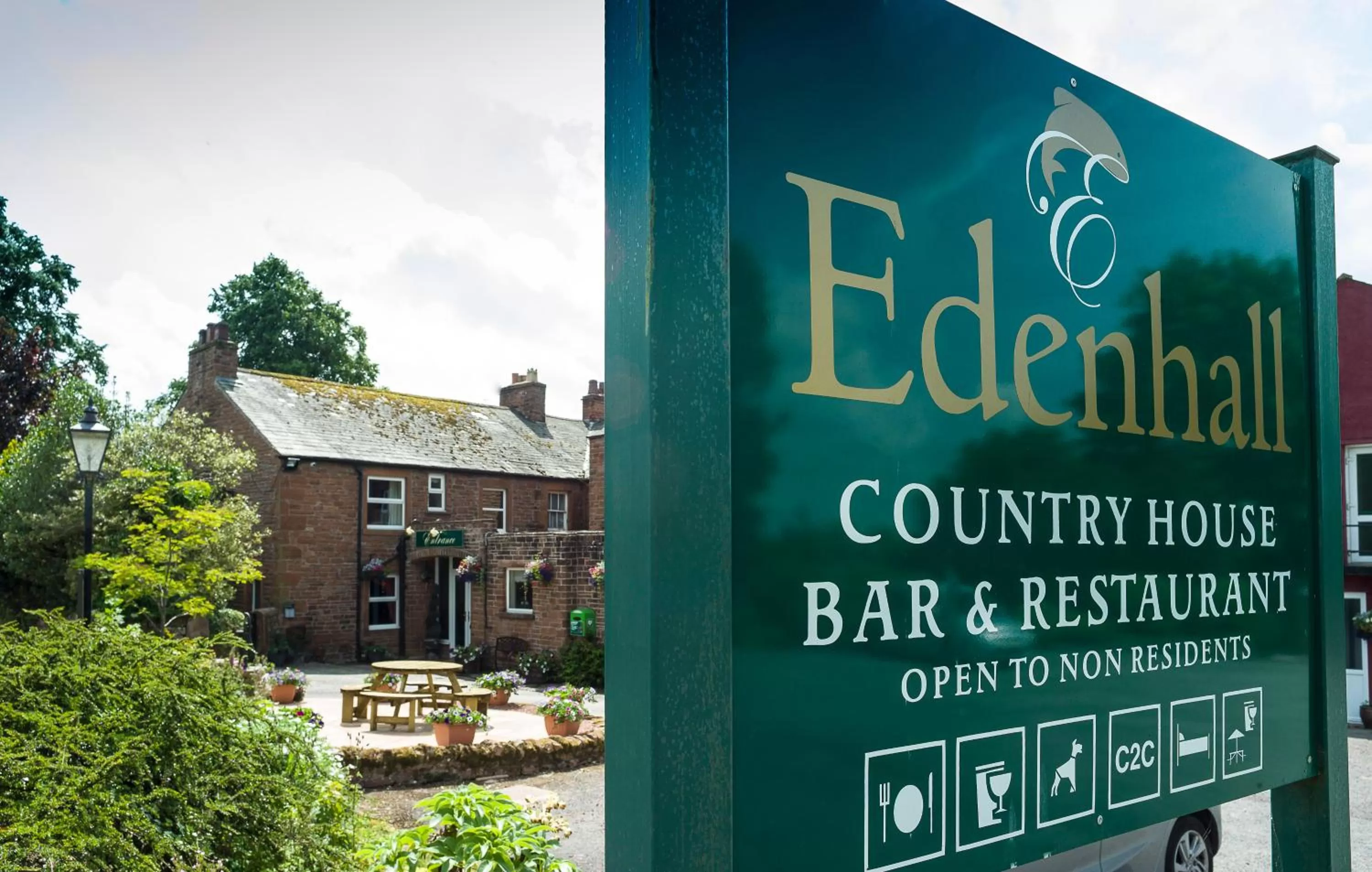 Facade/entrance in Edenhall Country Hotel