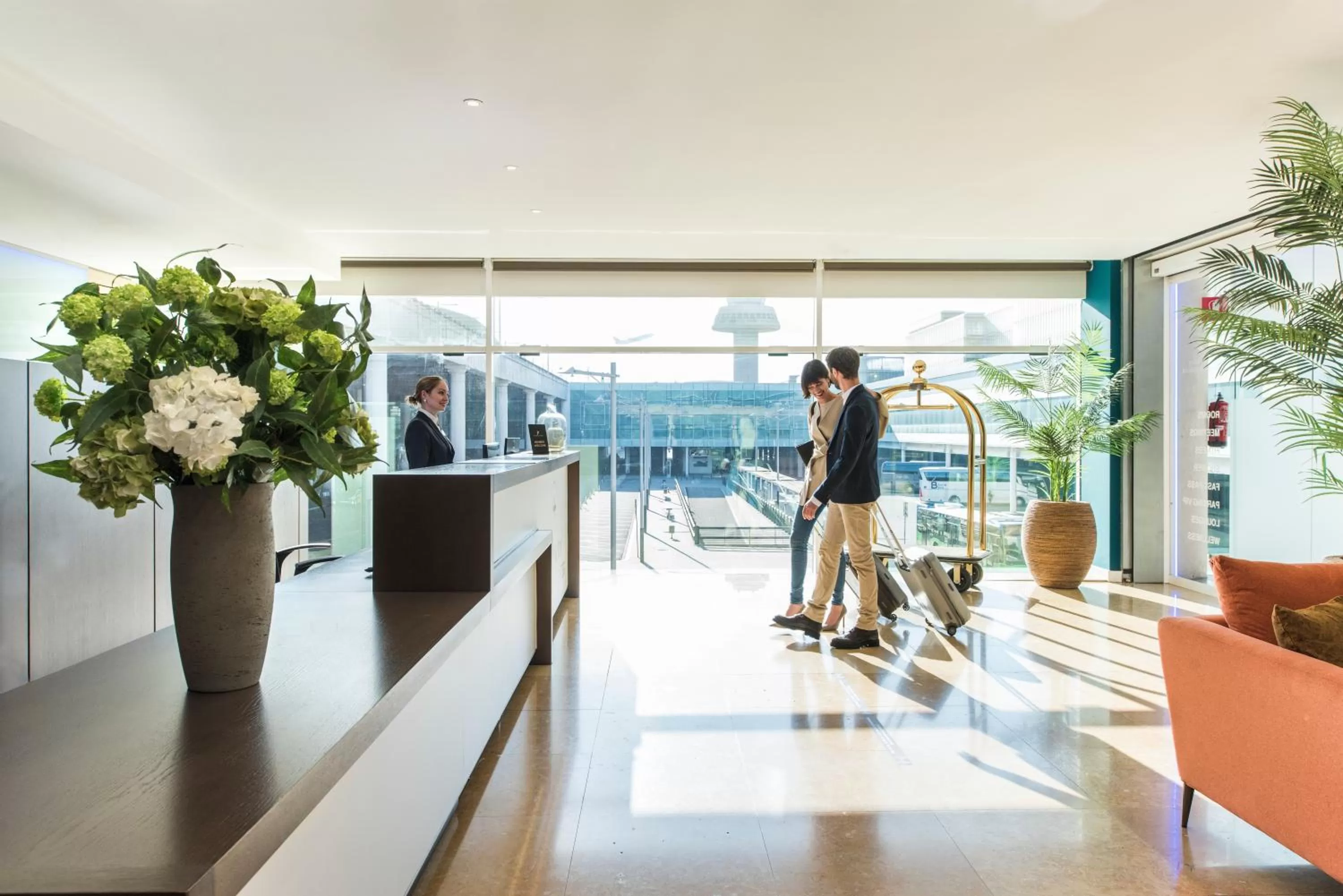 Lobby or reception in Sleep&Fly