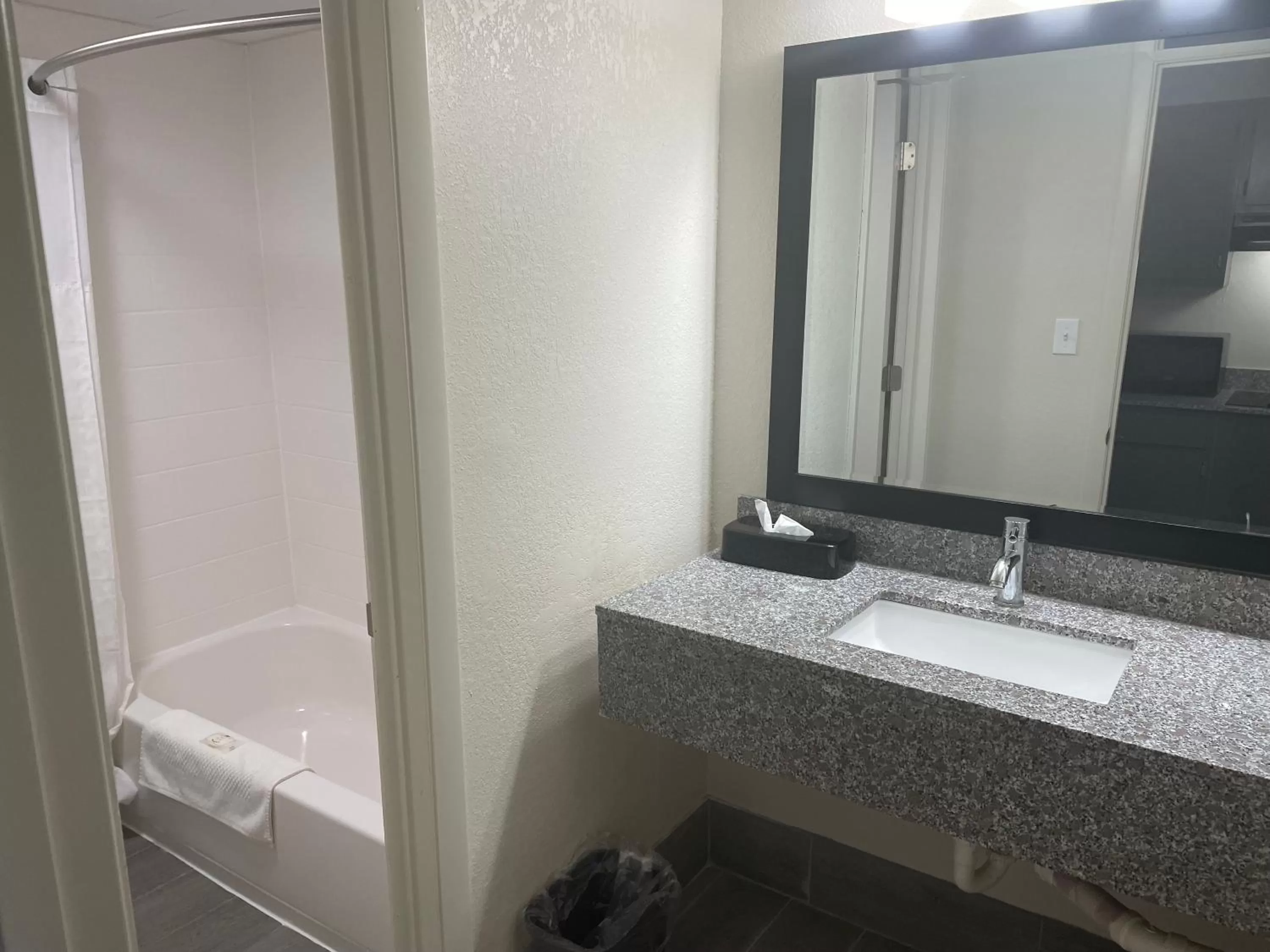 Bathroom in Quality Inn & Suites Spring Lake - Fayetteville near Fort Bragg