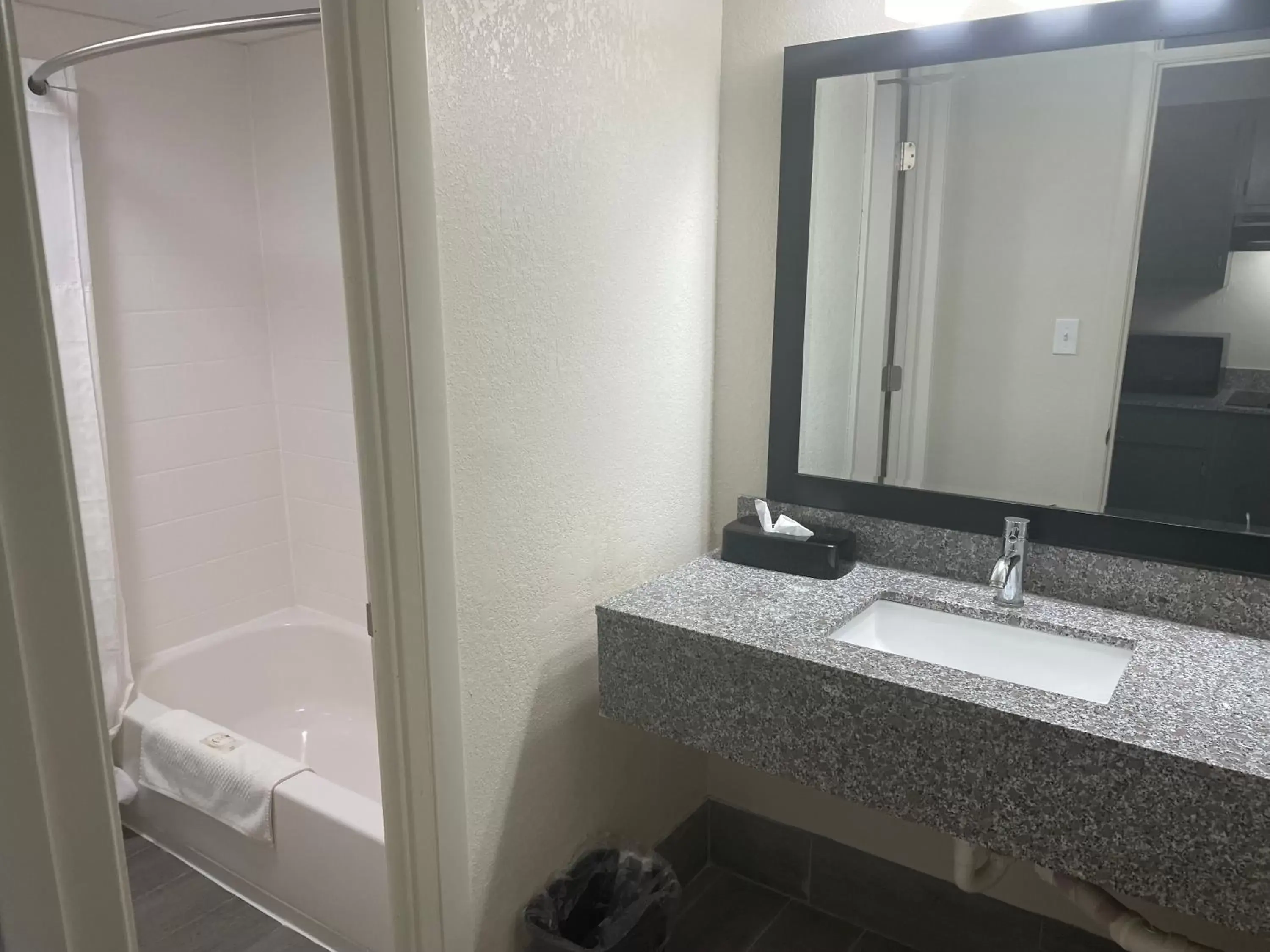 Bathroom in Quality Inn & Suites Spring Lake - Fayetteville Near Fort Liberty