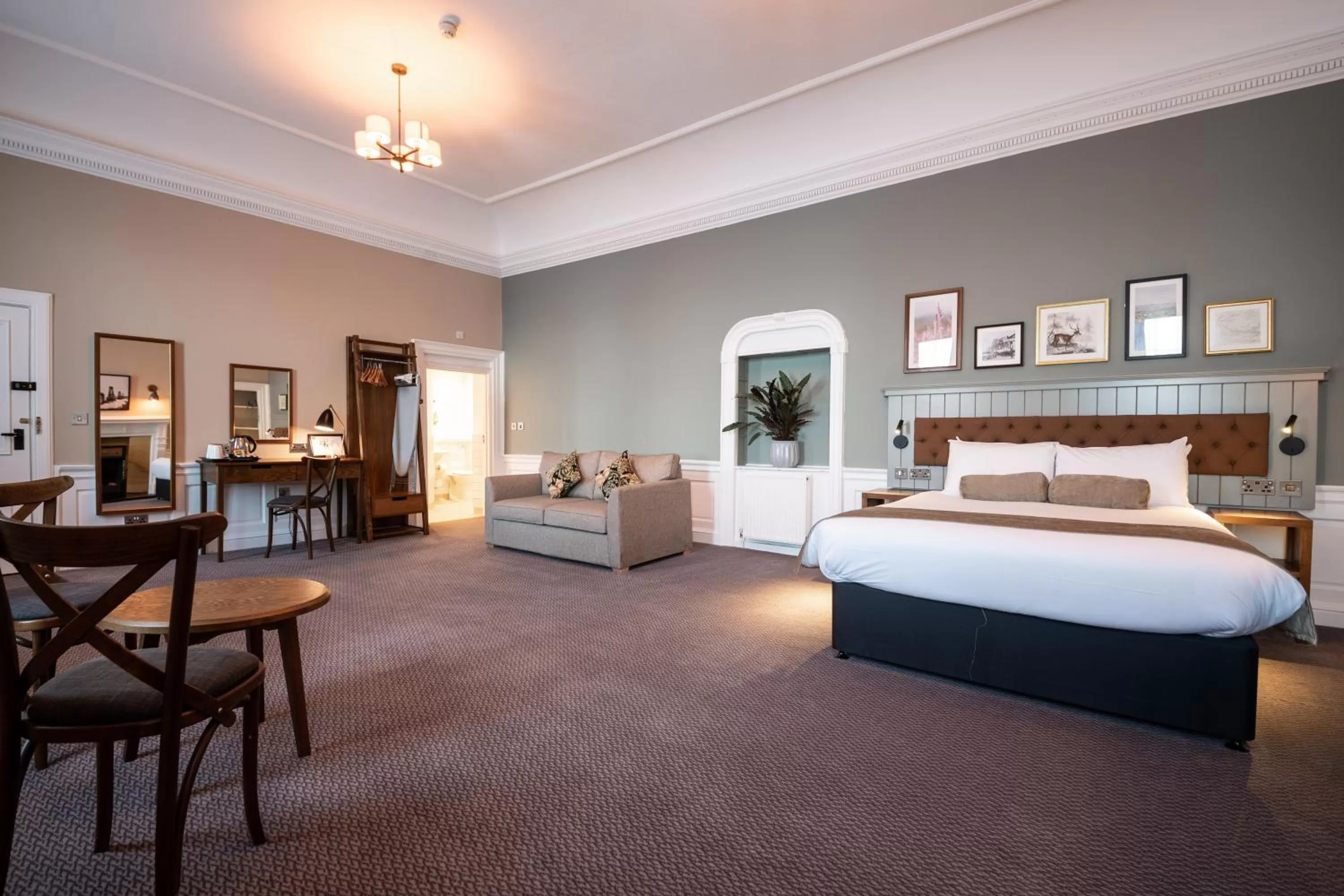 Bed in The Hawes Inn by Innkeeper's Collection