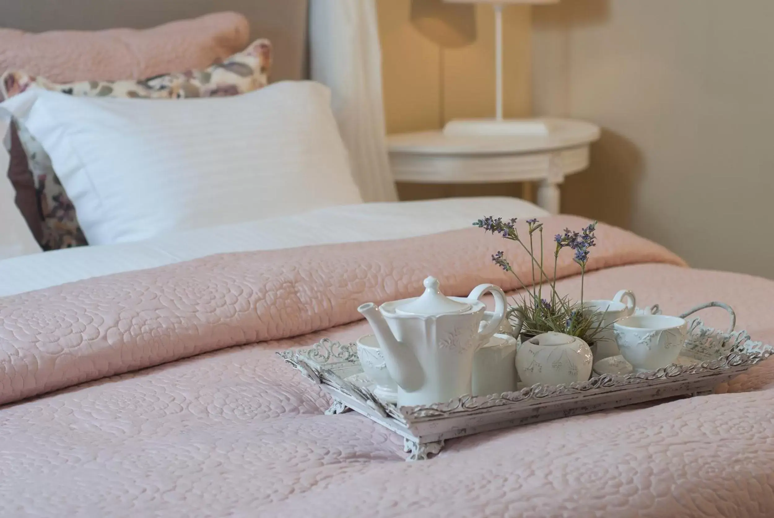 Decorative detail, Bed in Hotel Carina