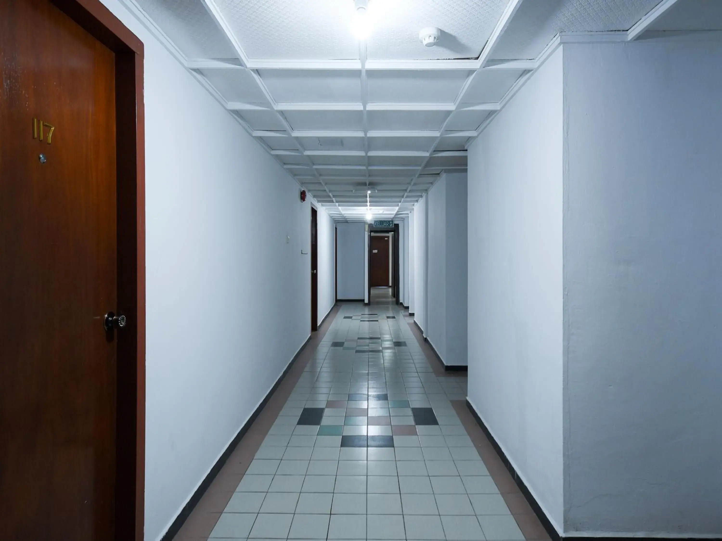 Floor plan in Super OYO 1018 Telang Usan Hotel Miri