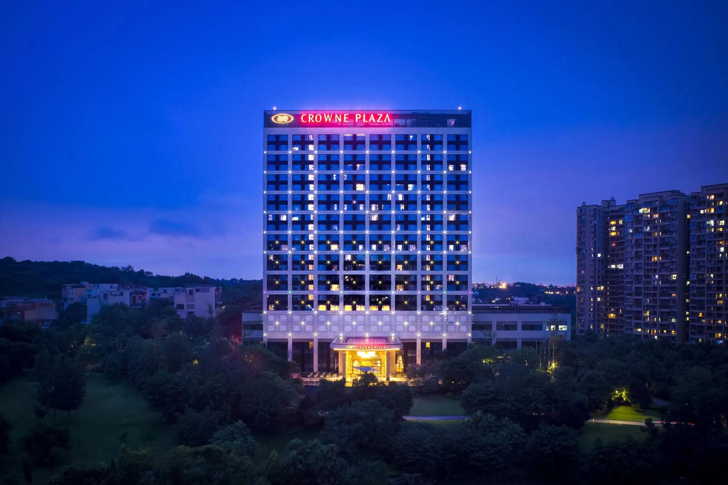 Property building in Crowne Plaza Chengdu Panda Garden by IHG