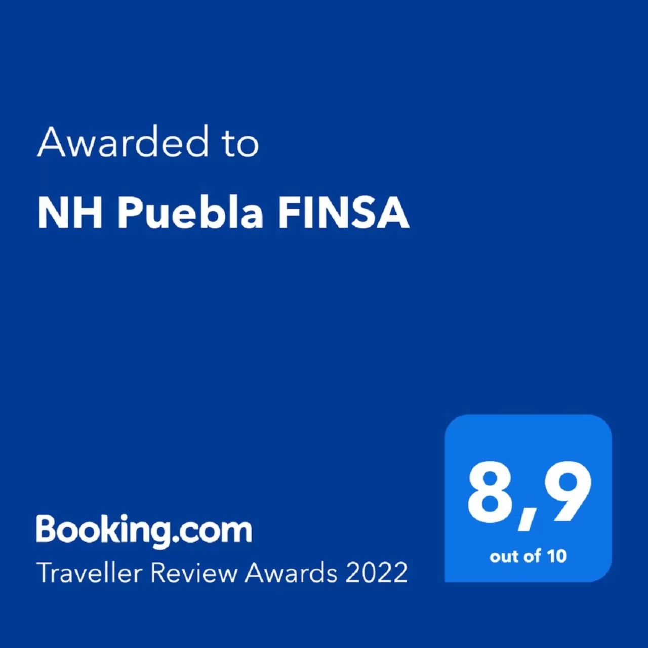 Certificate/Award in NH Puebla FINSA