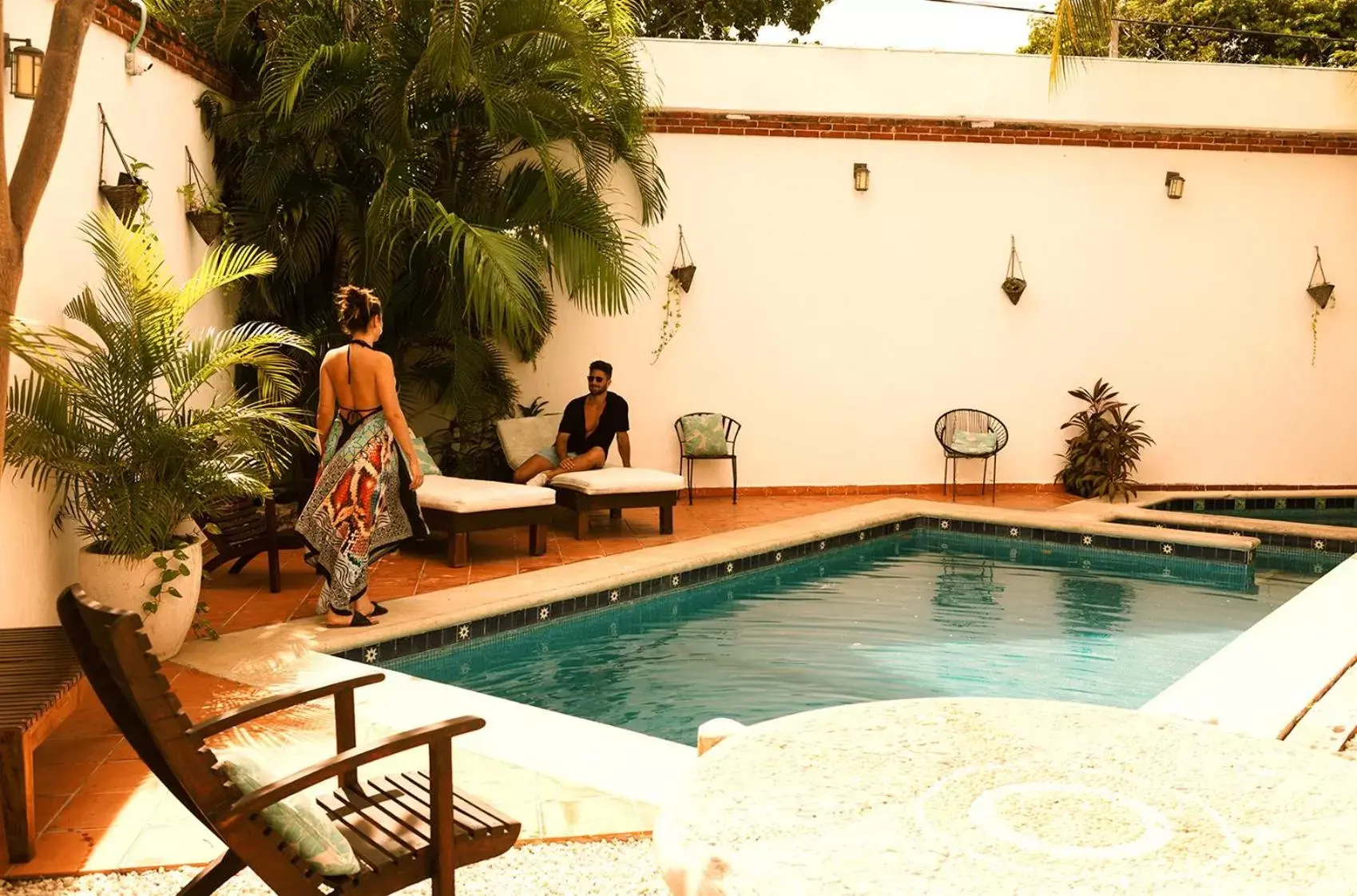 Day, Swimming Pool in Mezcal Hostel