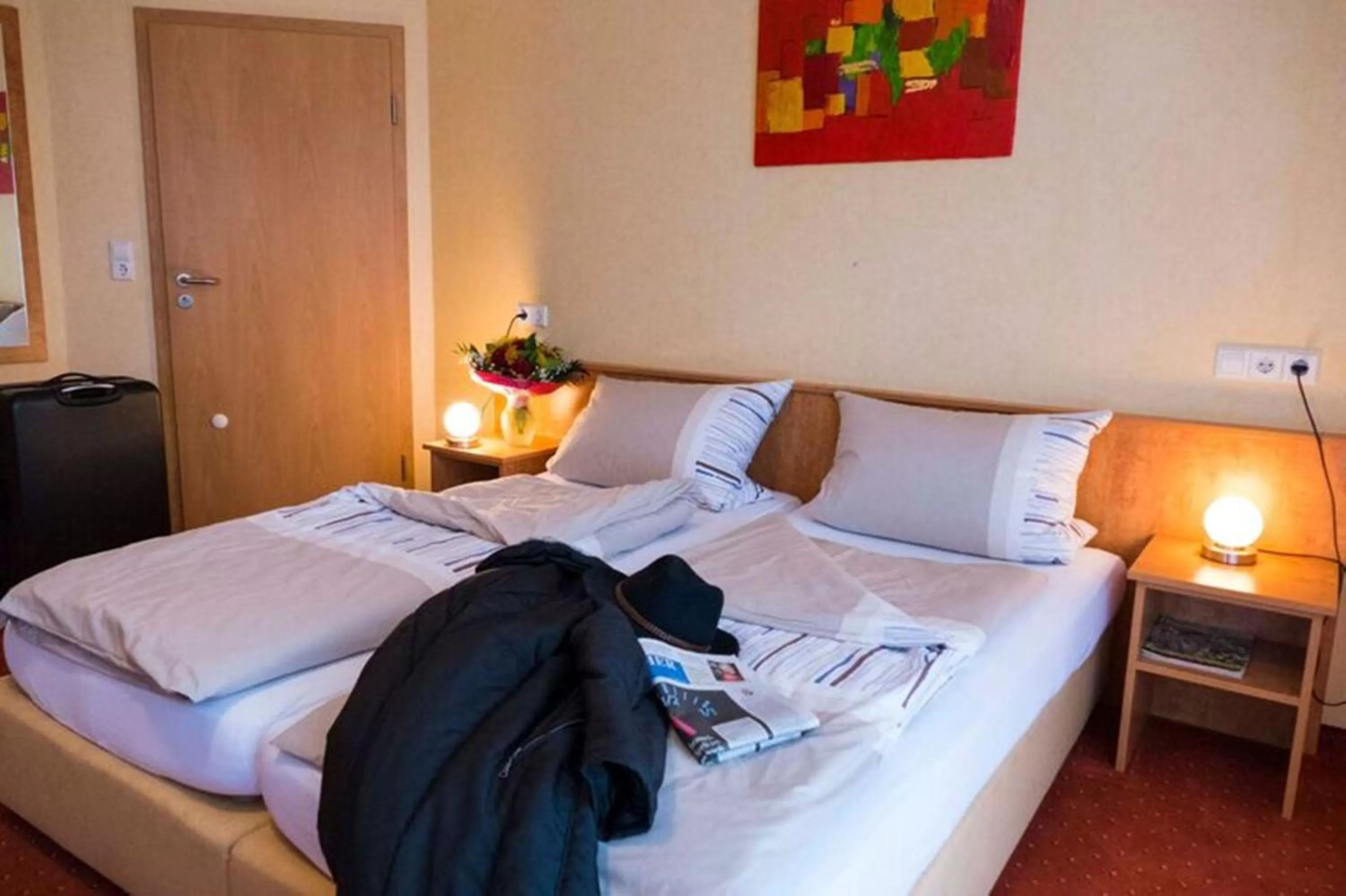 Photo of the whole room, Bed in Hotel Landgasthof Lell