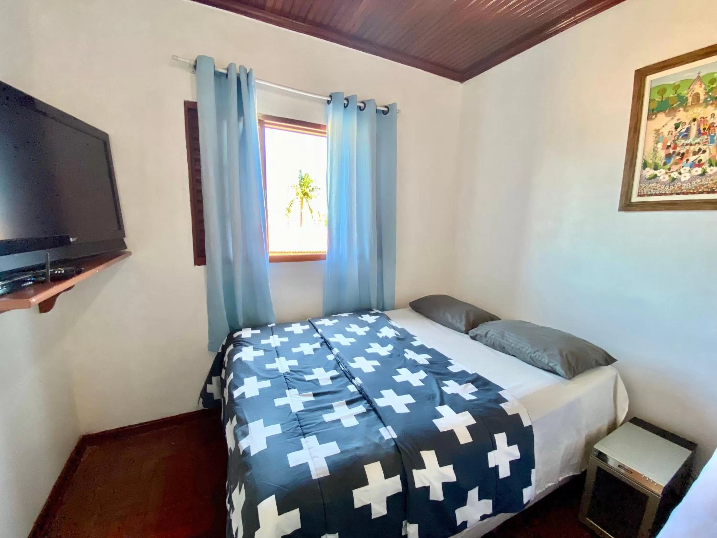 Bed in Pousada Casa de Bragança