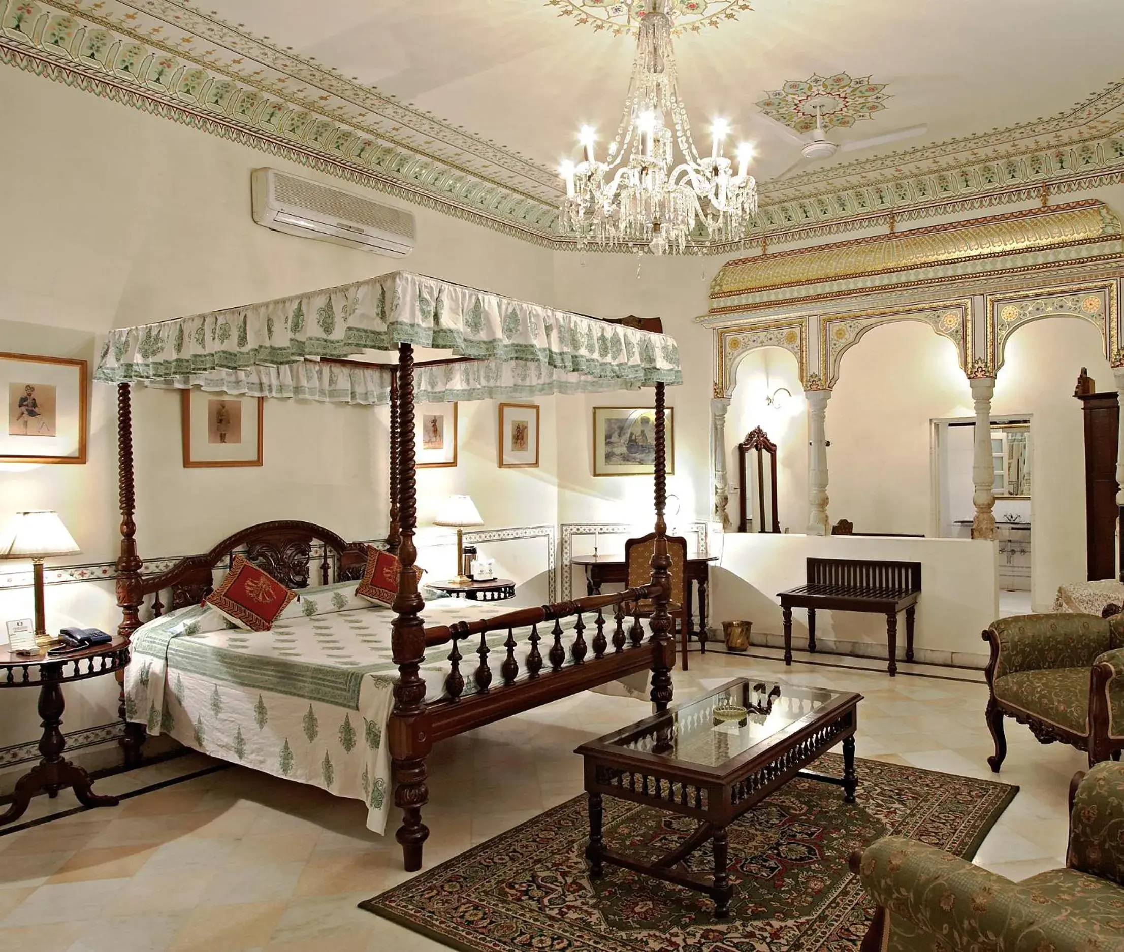 Deluxe Double or Twin Room in Alsisar Haveli - Heritage Hotel Deluxe Double or Twin Room in Alsisar Haveli - Heritage Hotel