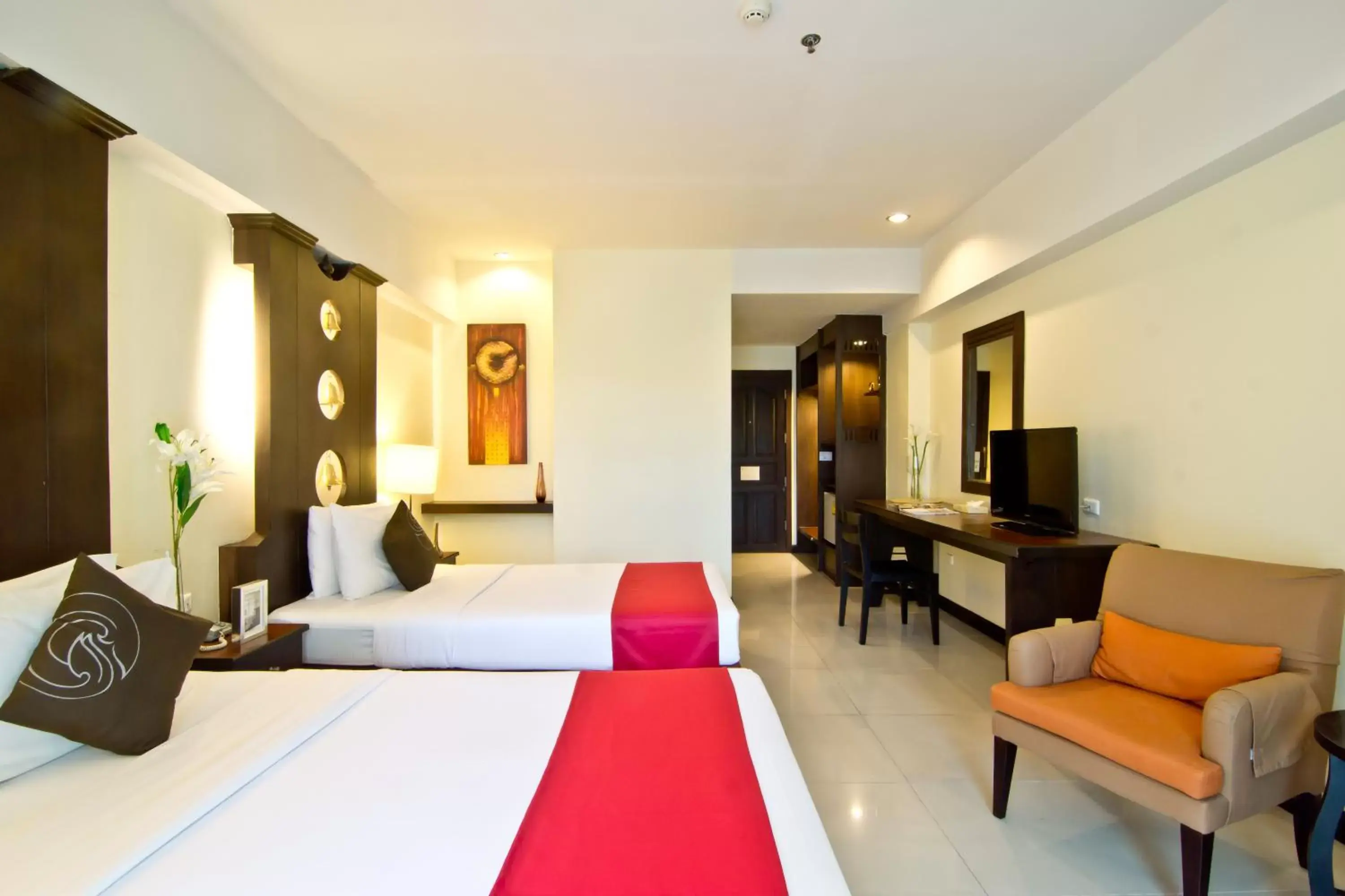 Bedroom in Golden Sea Pattaya - SHA Extra Plus