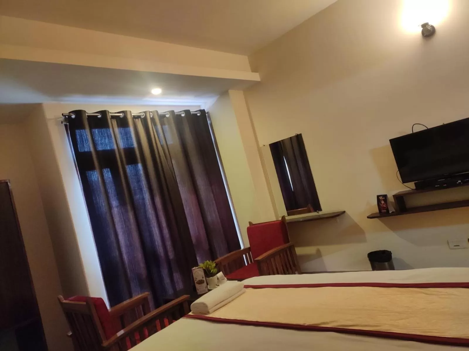 Bed in Hotel The Narayani Continental