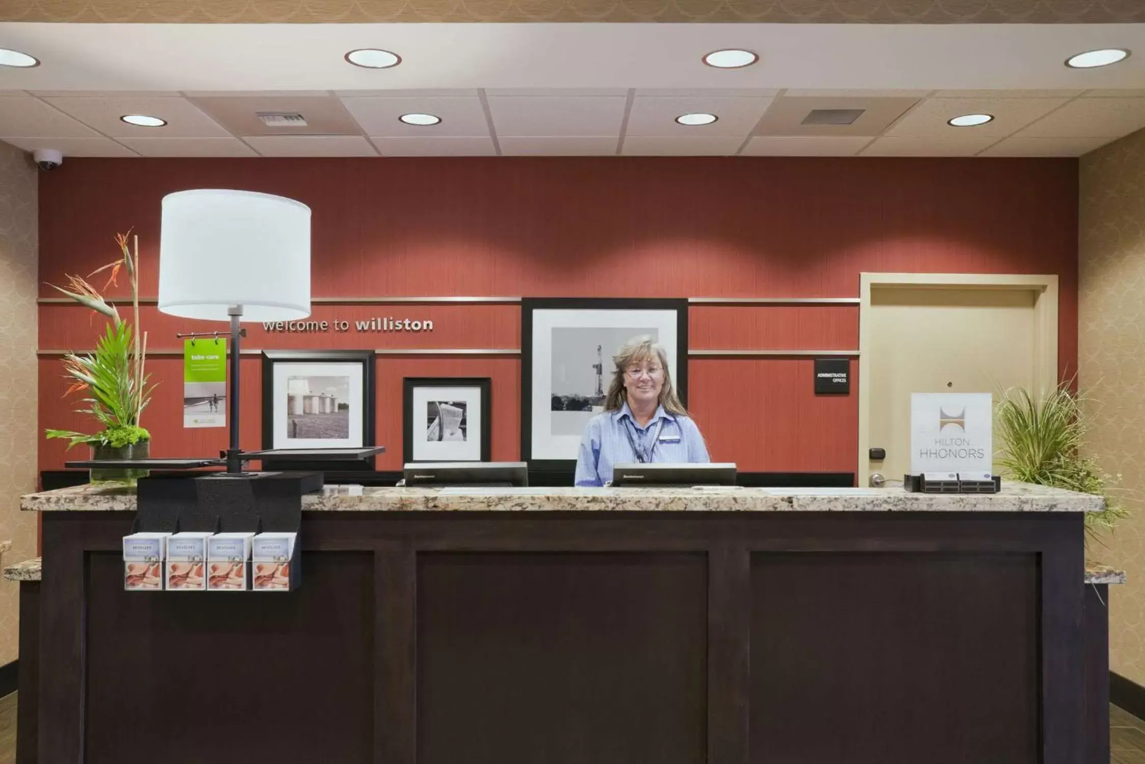 Lobby or reception, Lobby/Reception in Hampton Inn & Suites Williston