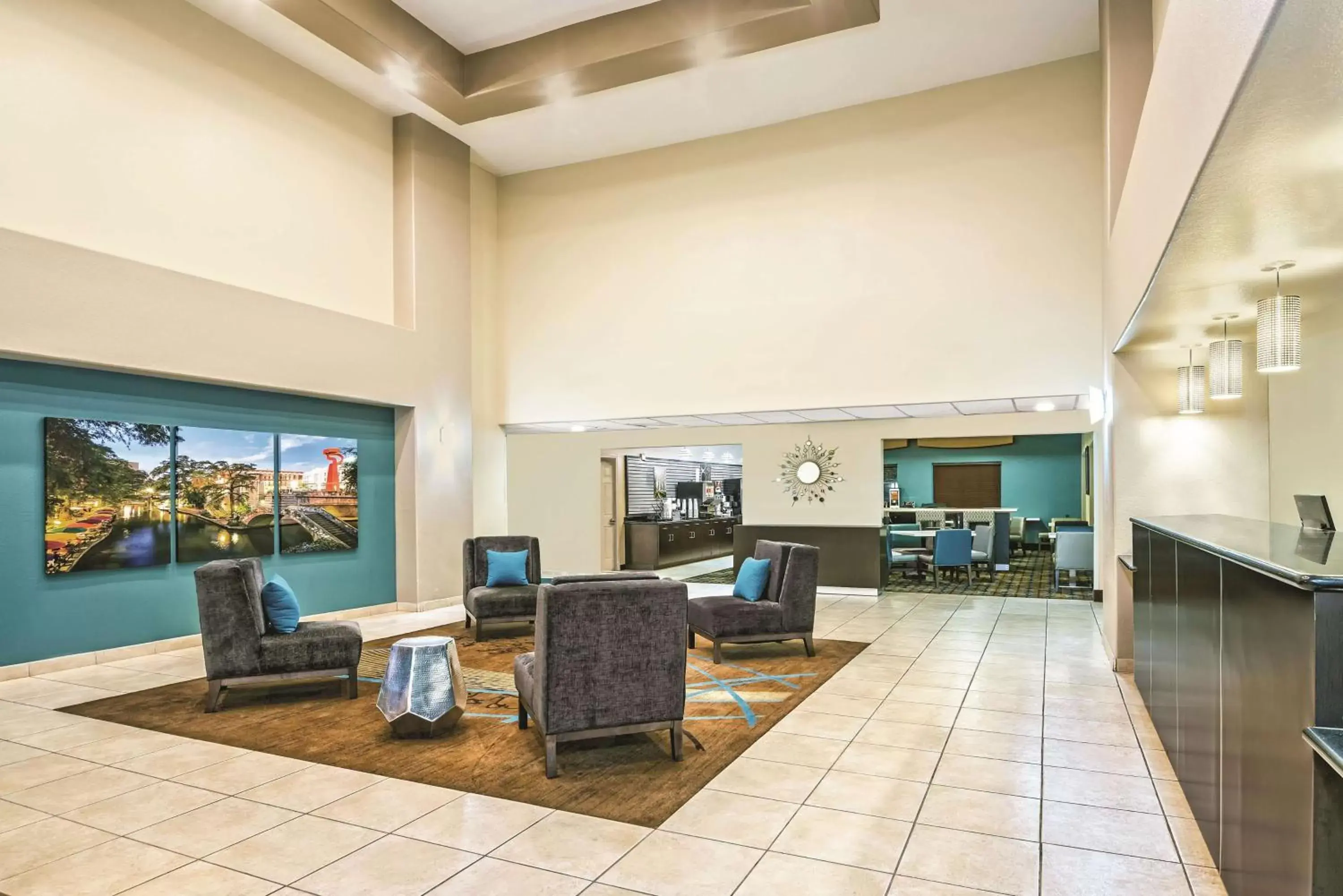 Lobby or reception, Lobby/Reception in La Quinta by Wyndham San Antonio North Stone Oak