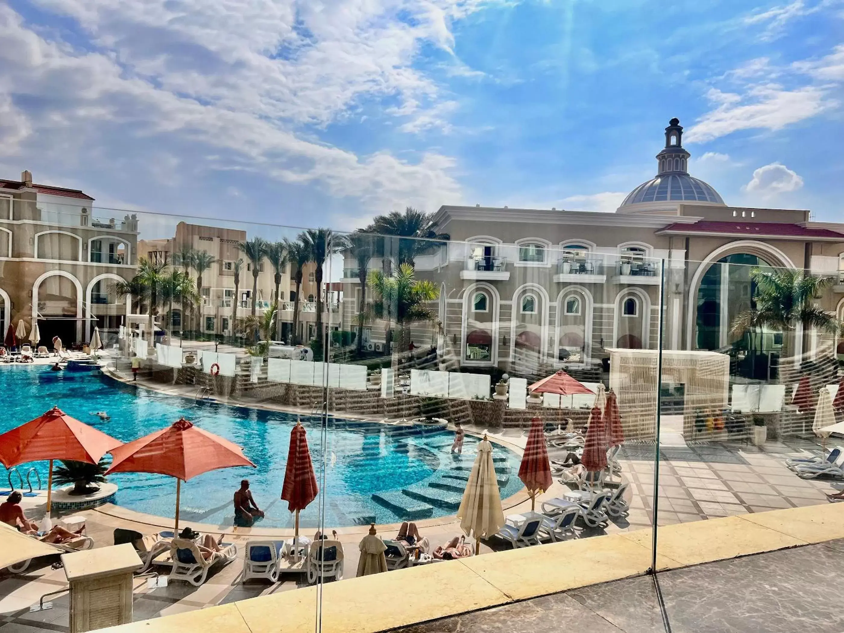 Balcony/Terrace, Pool View in KaiSol Romance Resort Sahl Hasheesh - Adults Only