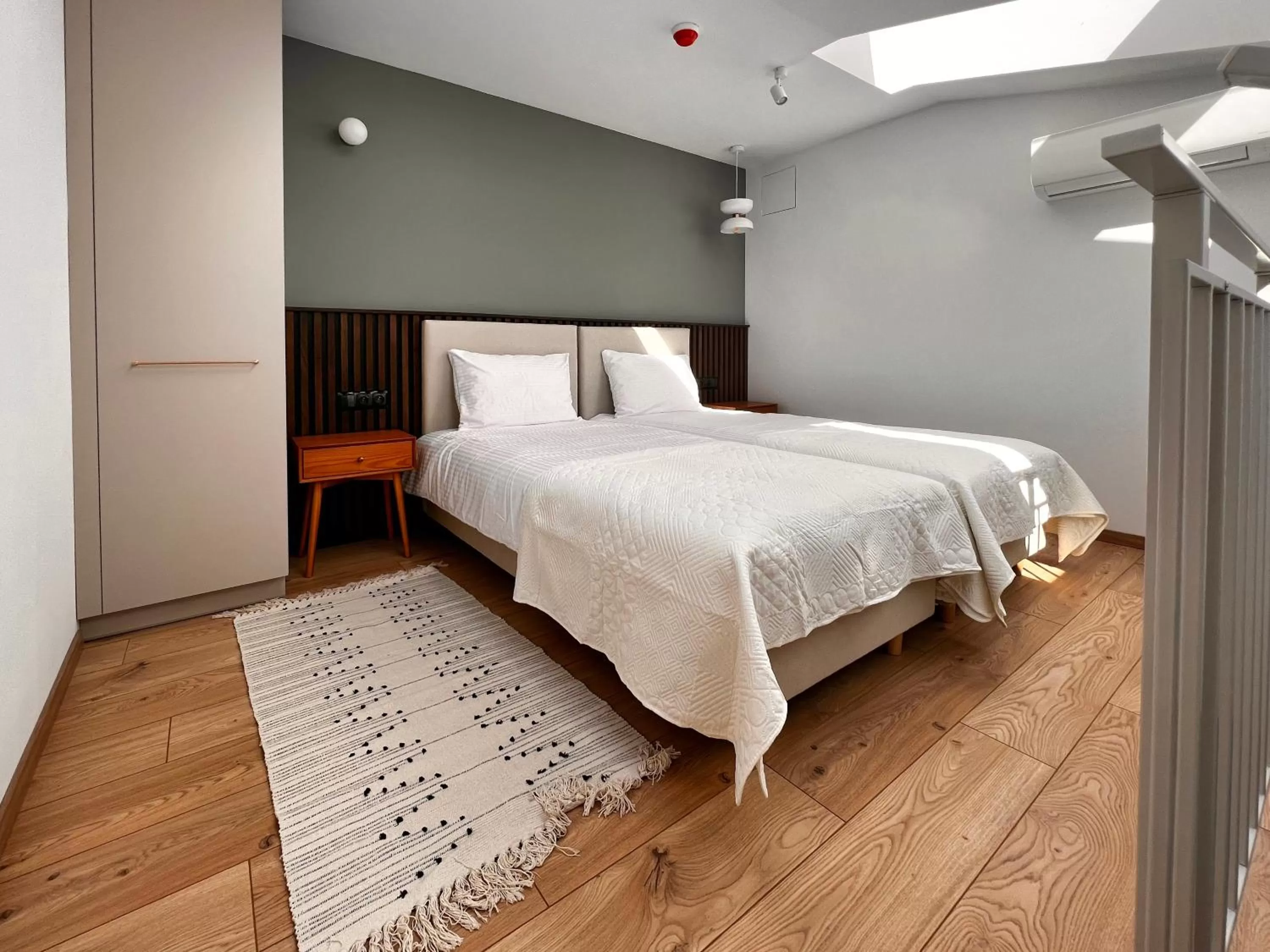 Bed in Monciak55 Sopot Apartments