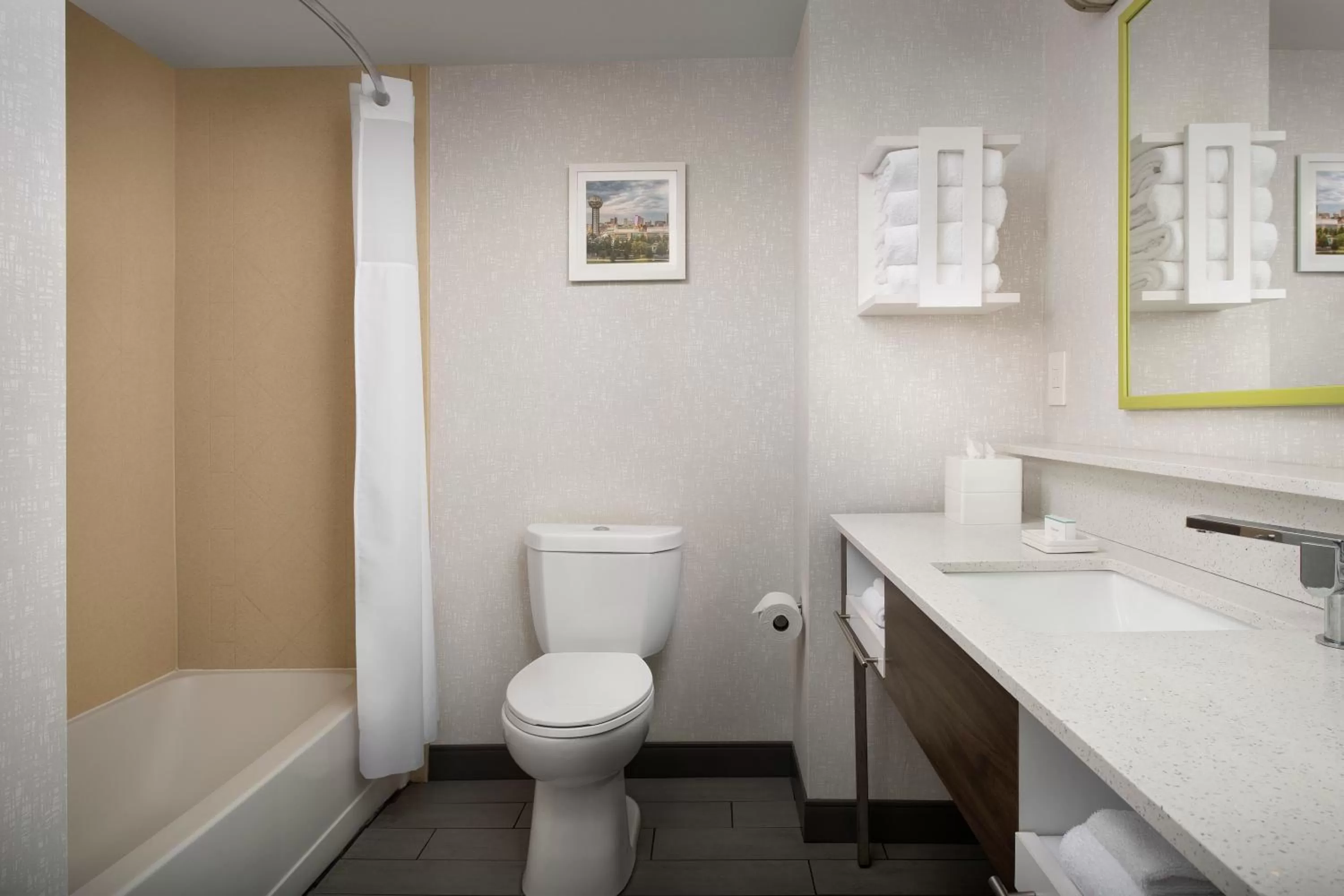 Bathroom in Hampton Inn Knoxville-East