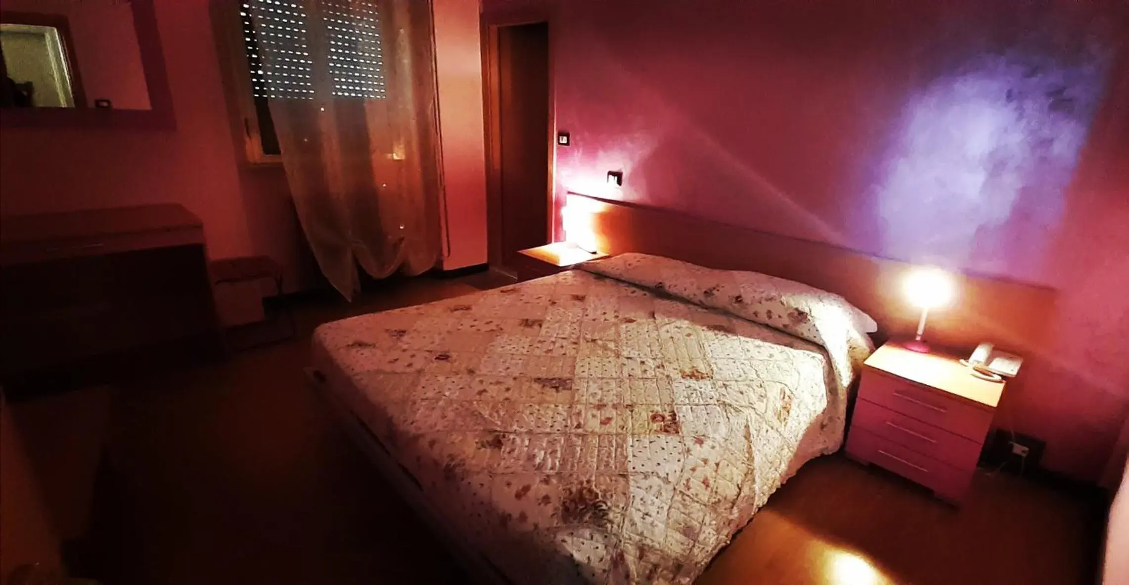Bed in Hotel Ristorante Cibarium