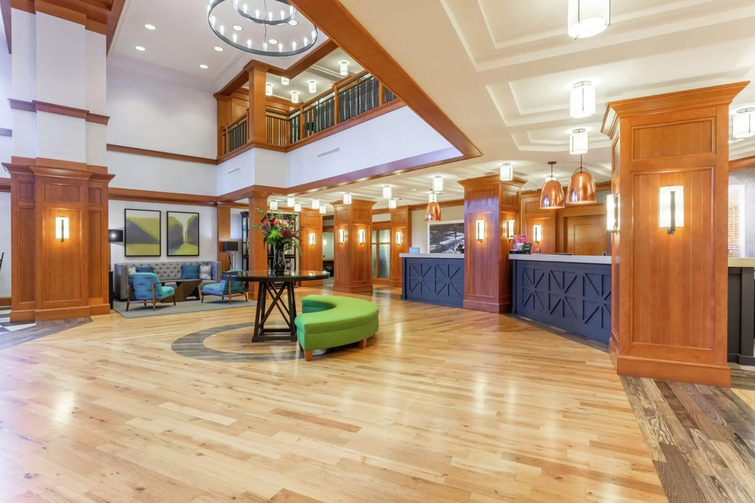 Lobby or reception, Lobby/Reception in Hampton Inn & Suites Saratoga Springs Downtown