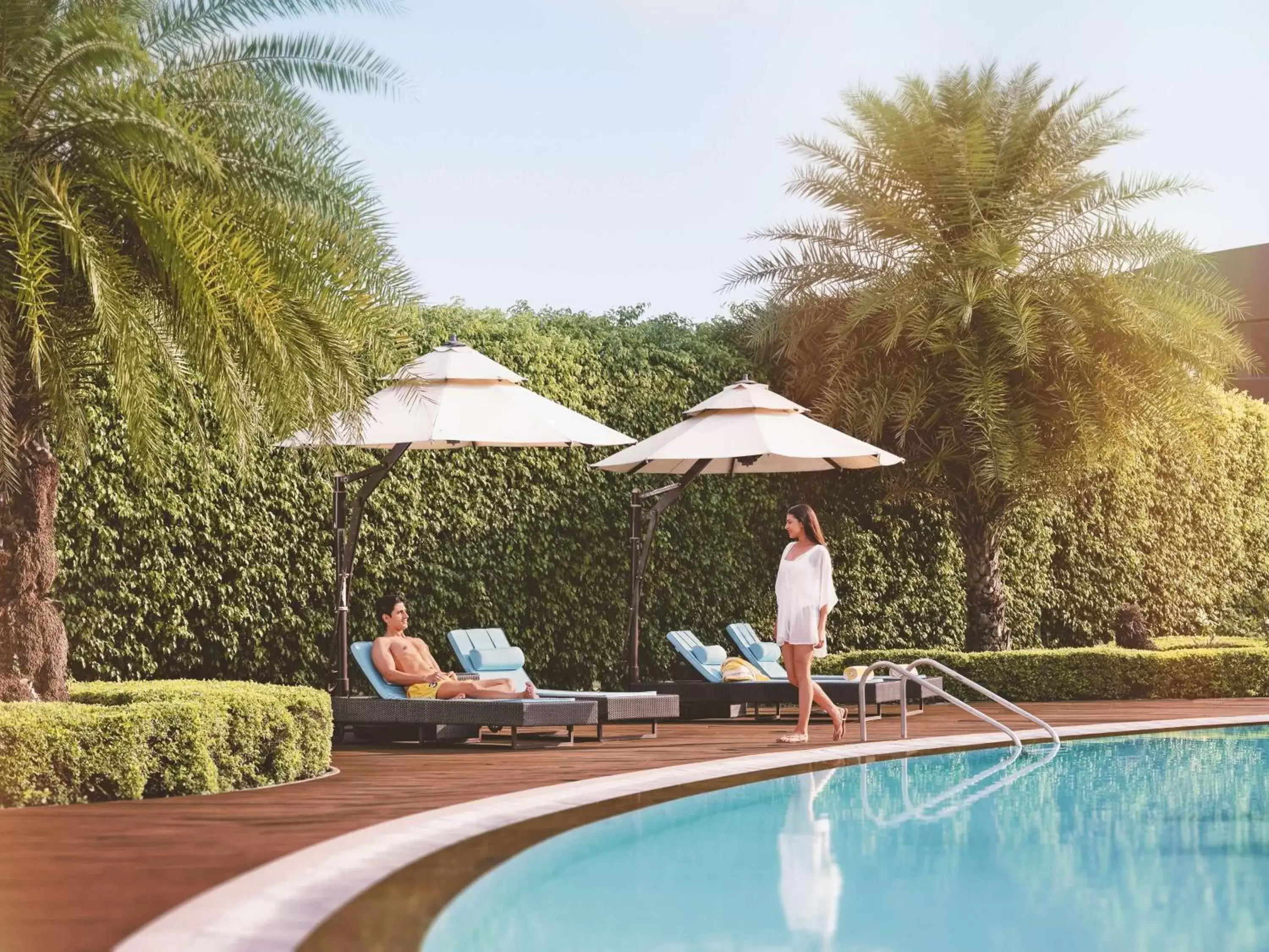 Pool view, Swimming Pool in Namah Resort Jim Corbett, a member of Radisson Individuals